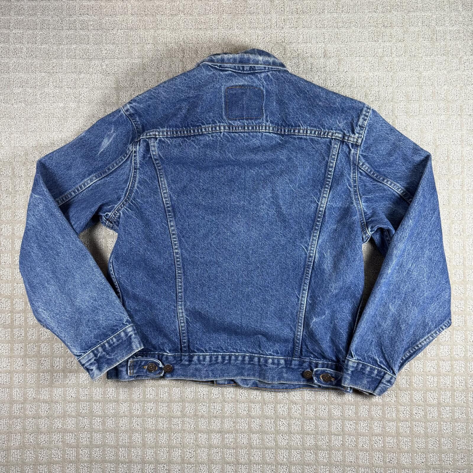 Other Vintage Levi’s 70506-0216 USA Made Denim Trucker Jacket 40 Size US M / EU 48-50 / 2 - 7 Thumbnail