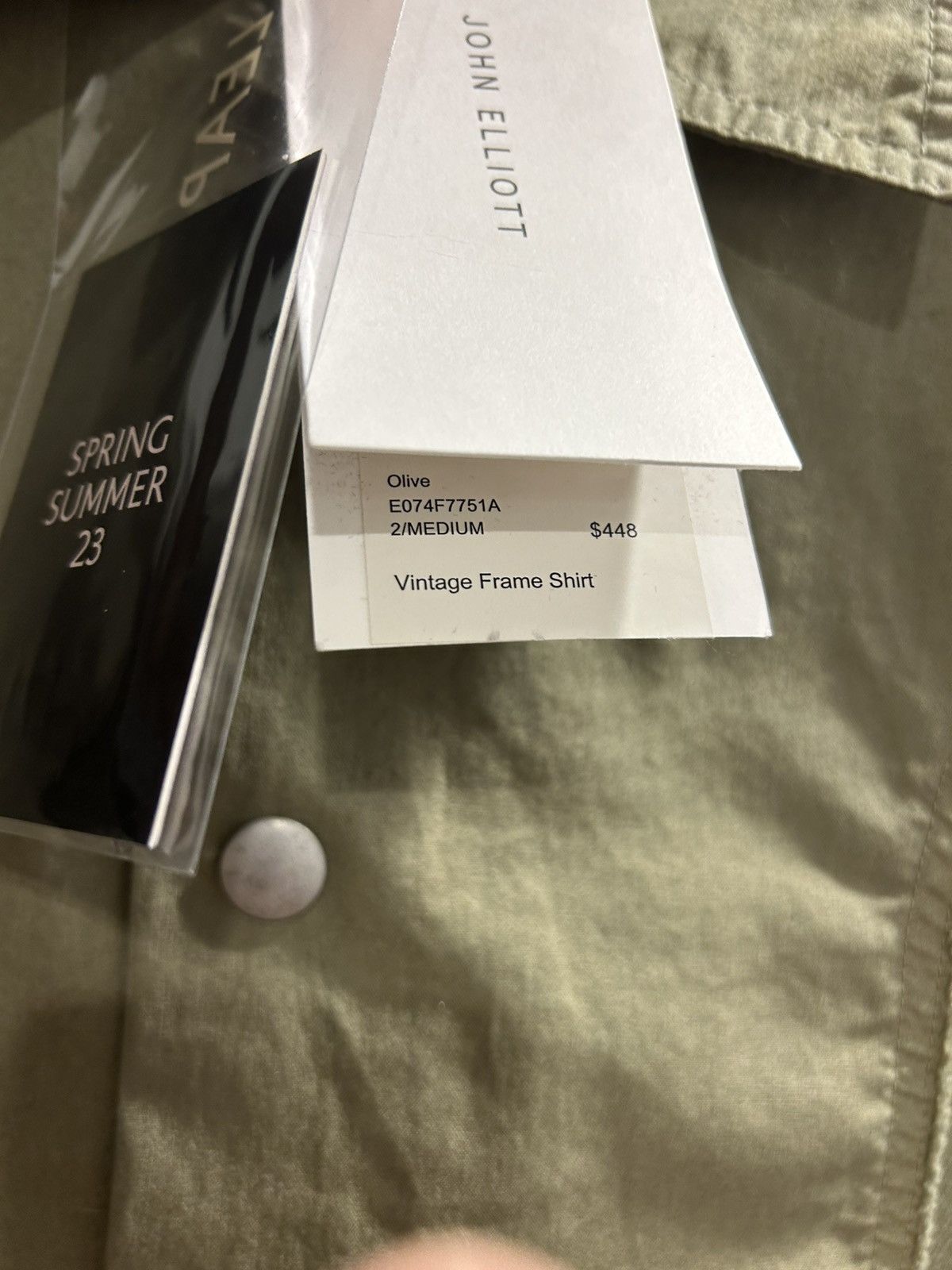 John Elliott John Elliott Vintage Frame / Panelled Shirt - Medium Size US L / EU 52-54 / 3 - 3 Thumbnail