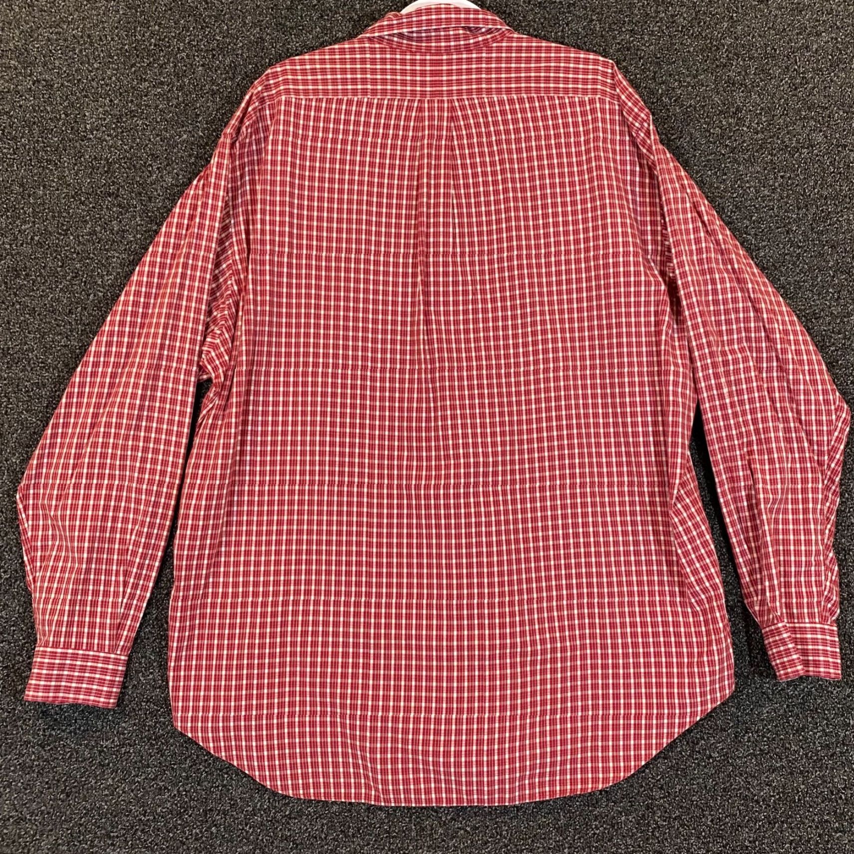 Ralph Lauren Ralph Lauren Blake Shirt Mens XL Red Read White Plaid Button Down Long Sleeve Preppy Shirt Size US XL / EU 56 / 4 - 7 Thumbnail