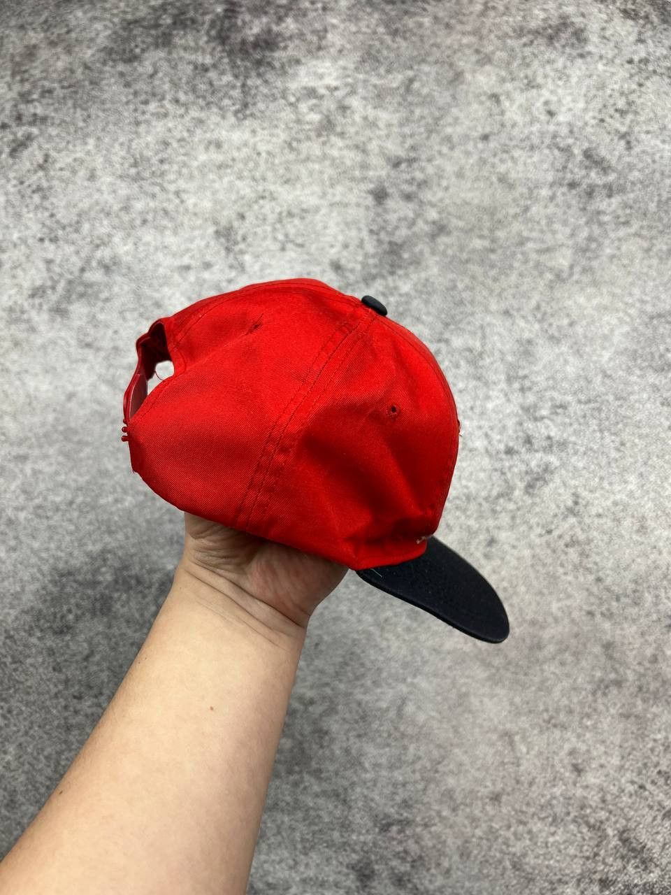 NFL NWT San Francisco 49ers NFL Red Snapback Vintage 90s Cap VTG Size ONE SIZE - 3 Thumbnail