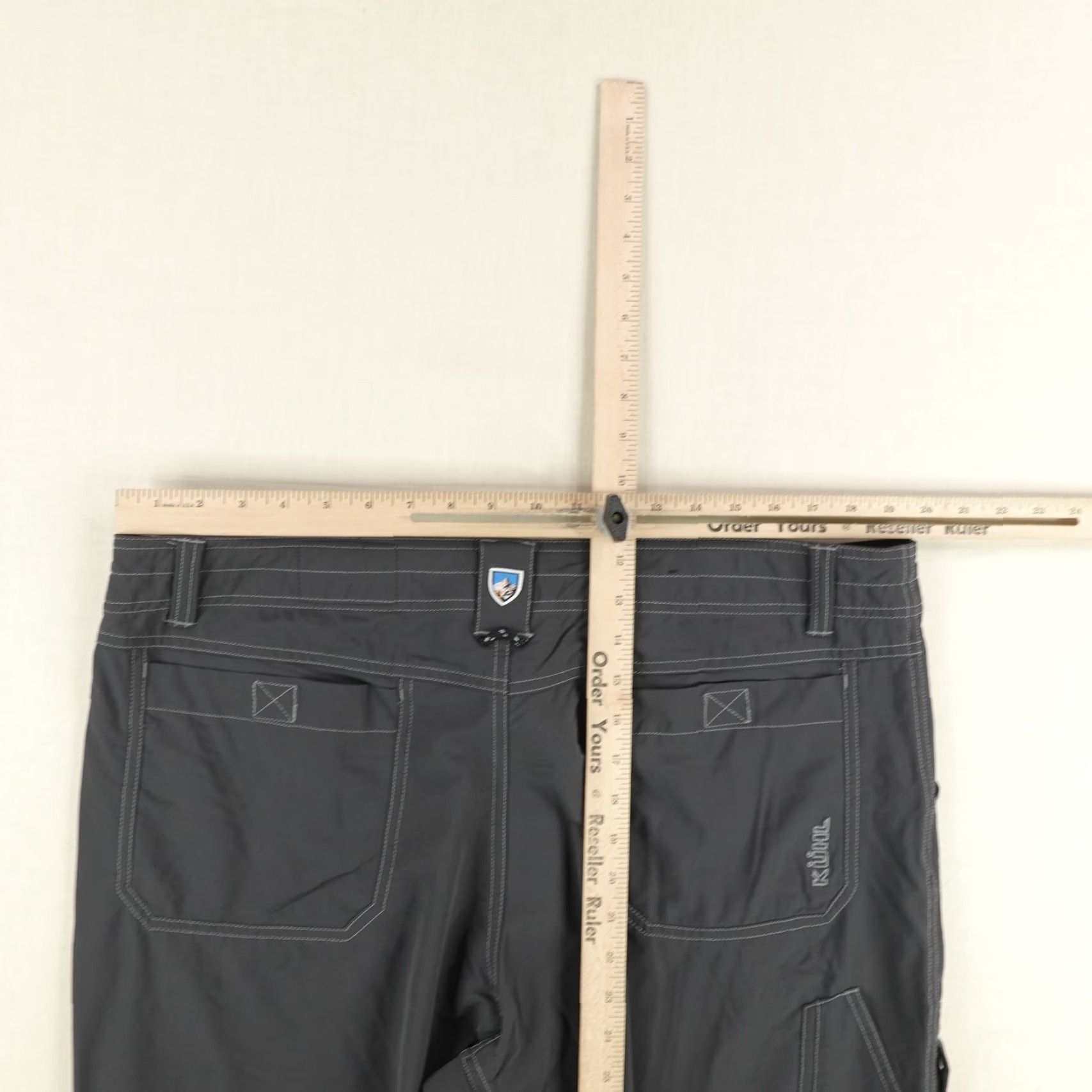 Vintage Kuhl Mens Shorts Cargo 40 Adult Gray Nylon Spandex Renegade Outdoor Hiking Size US 40 / EU 56 - 6 Thumbnail