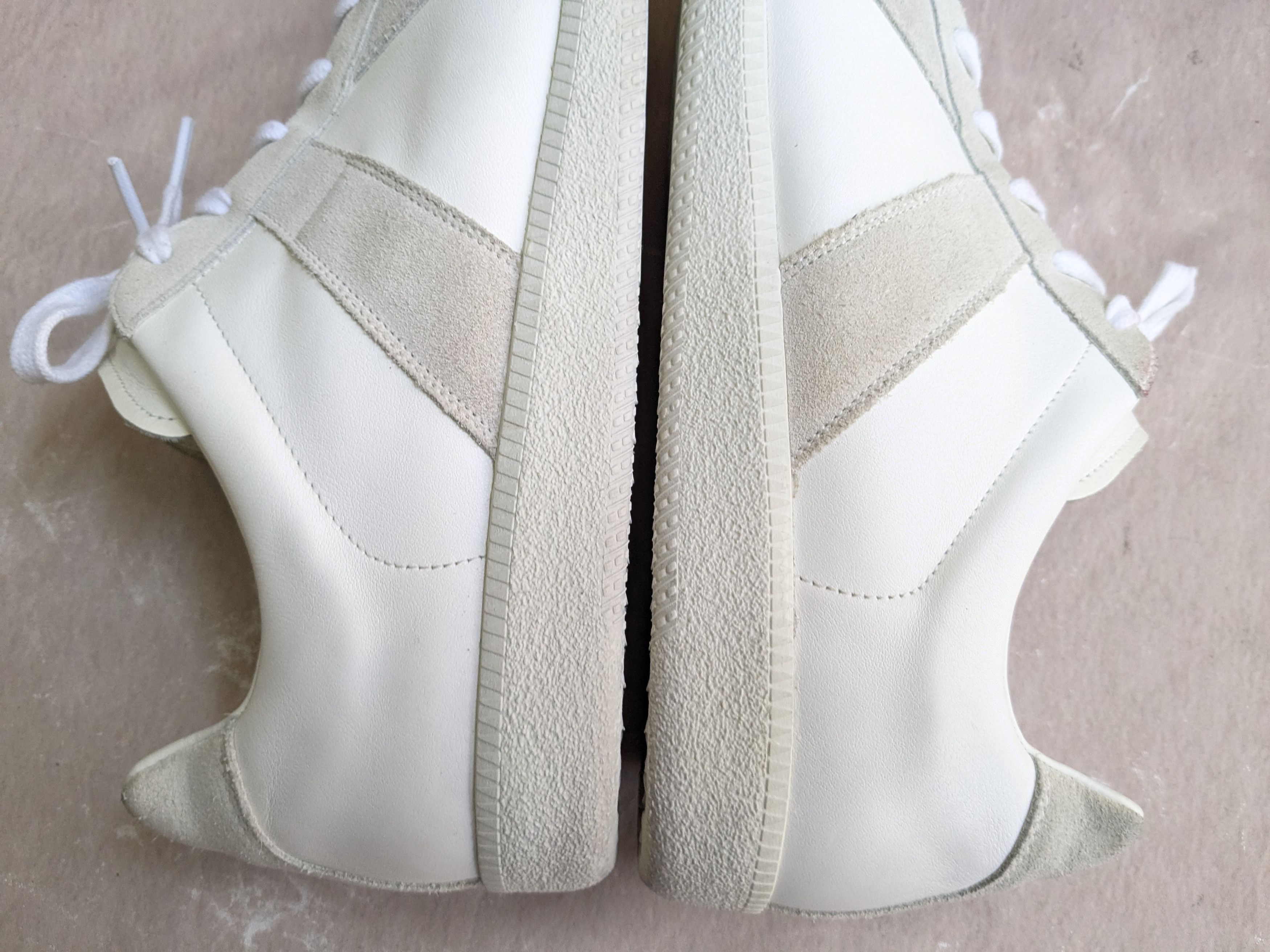 Maison Margiela Maison Margiela GAT Replica White 13.5 46.5 Low Tops Size US 13 / EU 46 - 9 Thumbnail