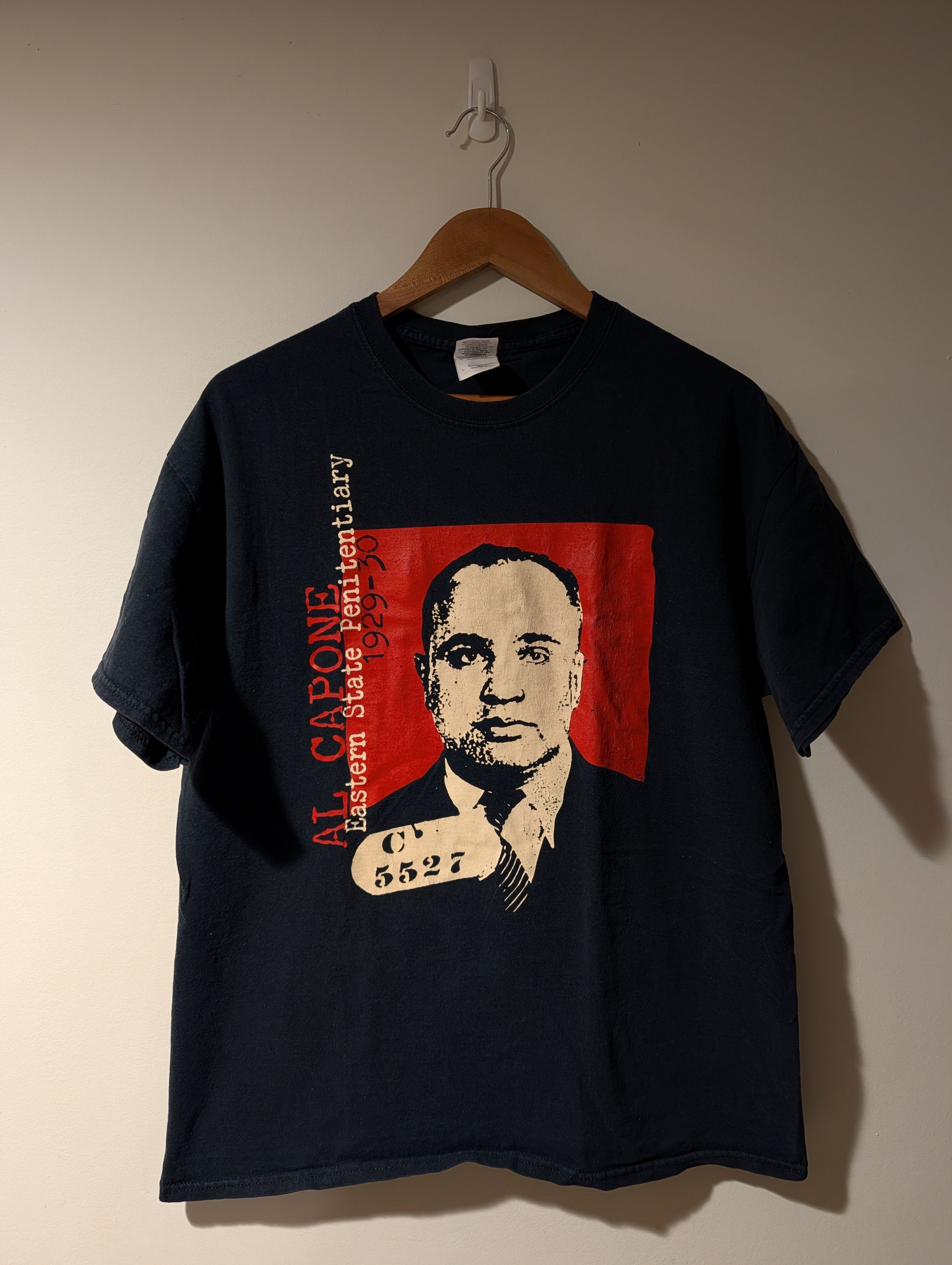 Gildan Vintage Y2K Al Capone Eastern State Mafia Gangster Shirt Size US L / EU 52-54 / 3 - 1 Thumbnail