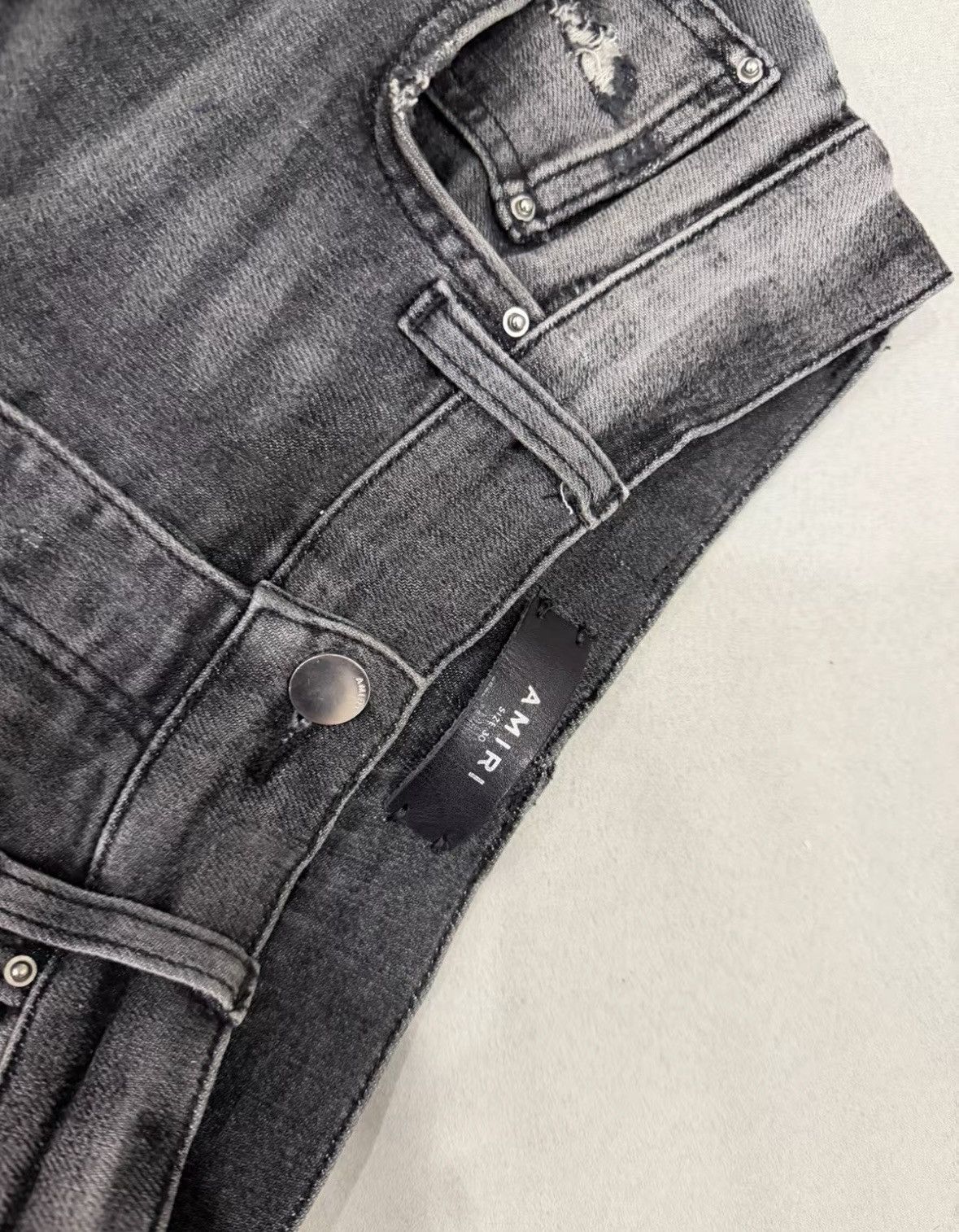 Amiri Amiri pants gray size 30 wxx Size US 30 / EU 46 - 2 Thumbnail