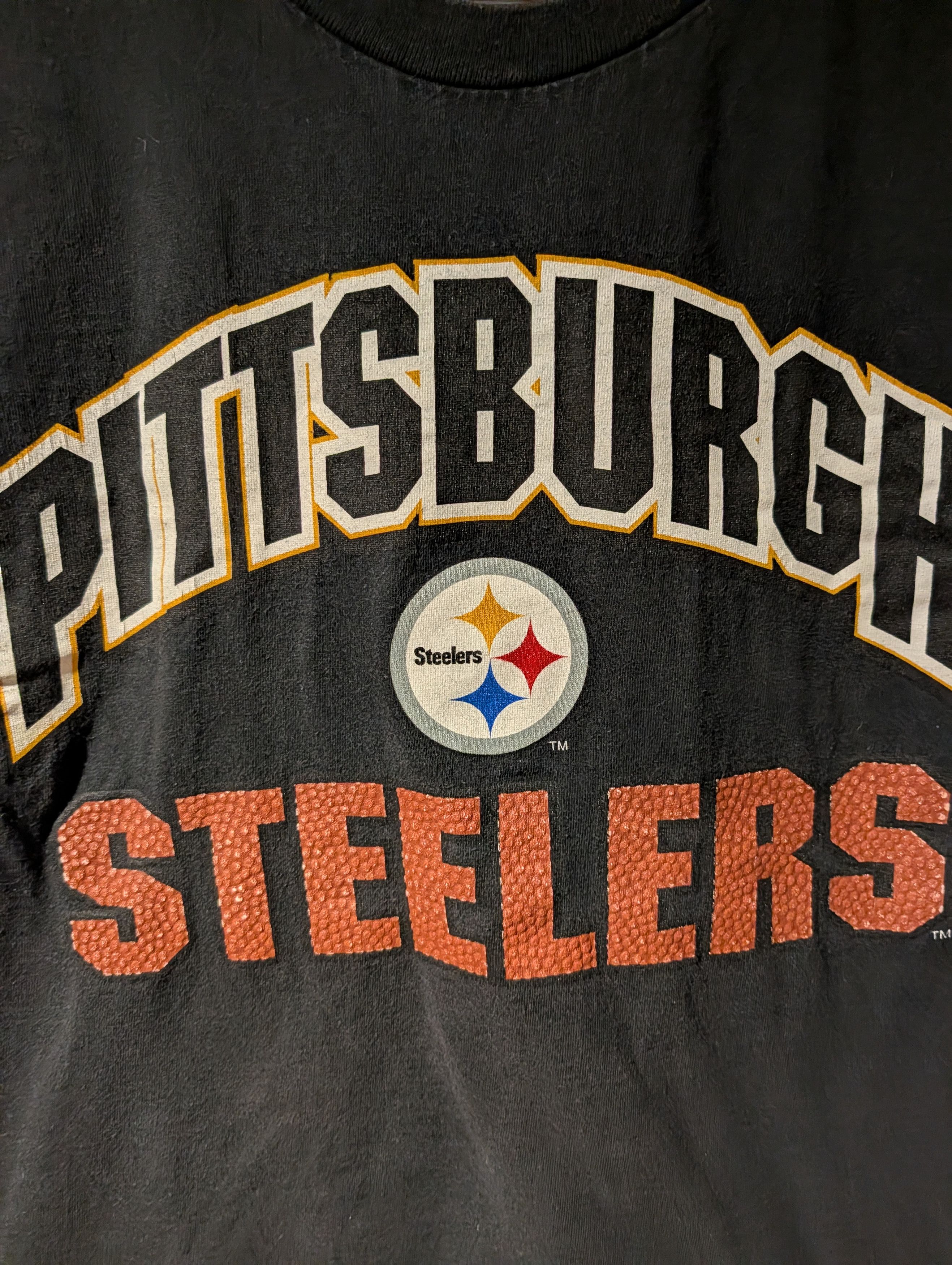 NFL PITTSBURGH STEELERS Shirt Mens L NFL Football Black Gold Size US L / EU 52-54 / 3 - 2 Thumbnail