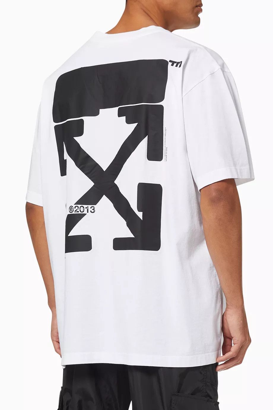 Off-White White Tech Marker Arrows Oversized T-Shirt Size US XS / EU 42 / 0 - 2 Thumbnail