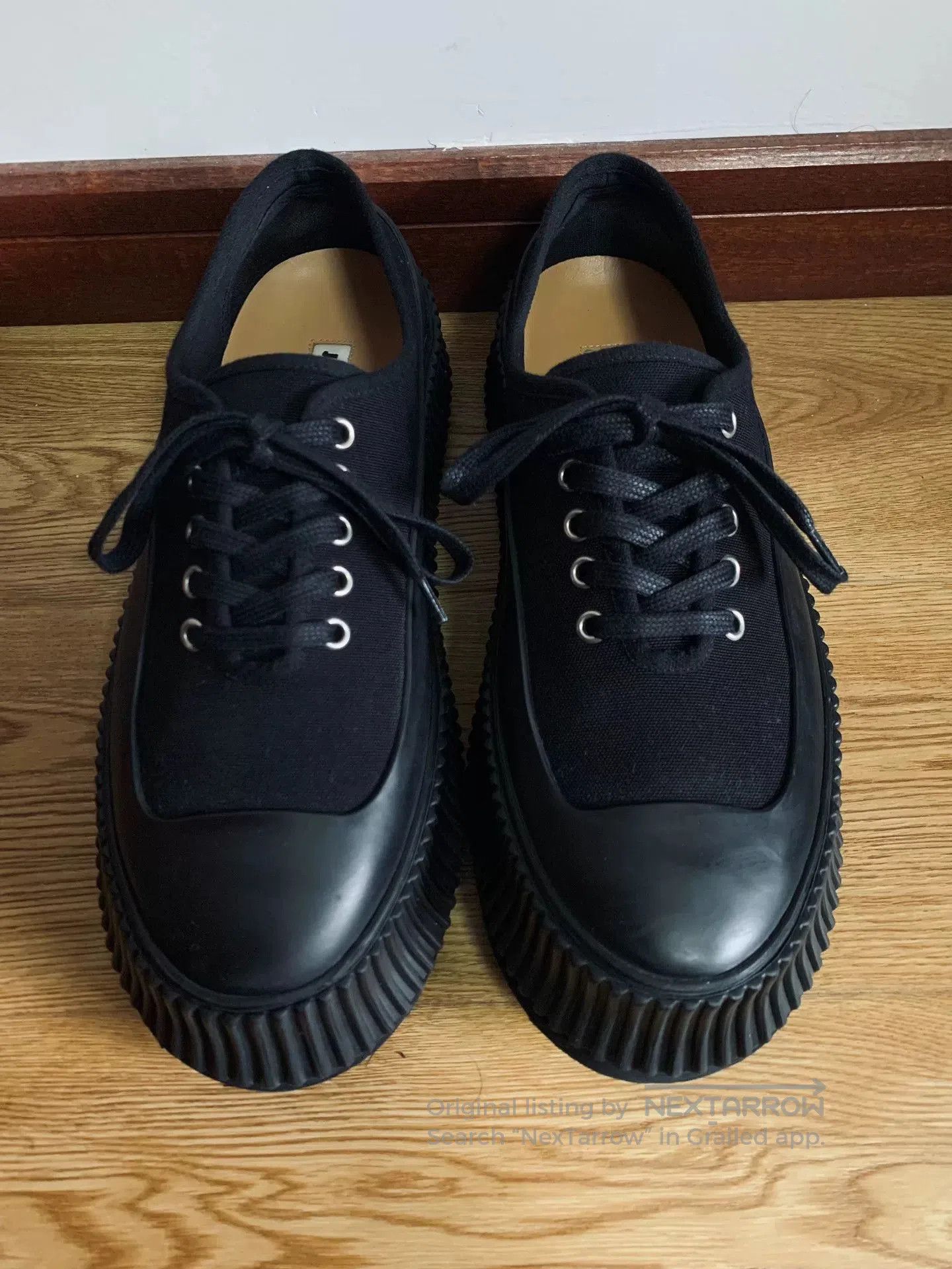 Jil Sander Jilsander Platform Chunky Sole Sneakers. Size US 8 / EU 41 - 2 Thumbnail
