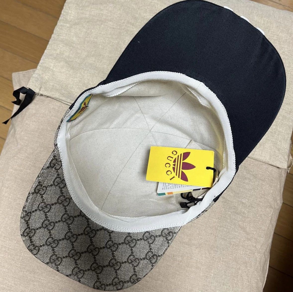 Adidas × Gucci GUCCI ADIDAS CAP double side size L NEW Size ONE SIZE - 14 Thumbnail