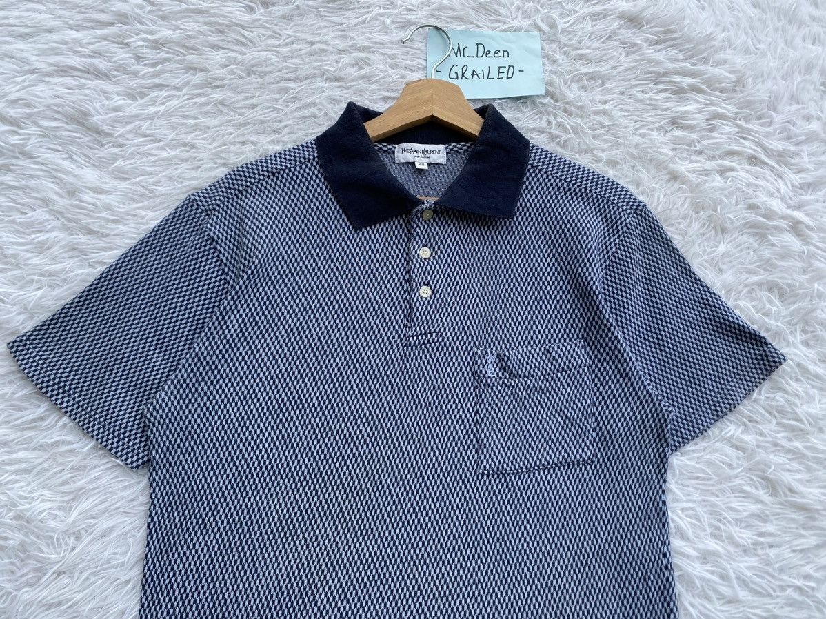 Yves Saint Laurent Rare Vintage Yves Saint Laurent YSL Pour Homme Shirt Size US M / EU 48-50 / 2 - 5 Thumbnail