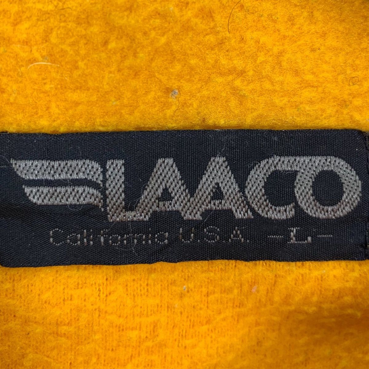 Vintage Vintage LAACO California Usa Fleece Half Zipper Sweatshirt Size US L / EU 52-54 / 3 - 6 Thumbnail