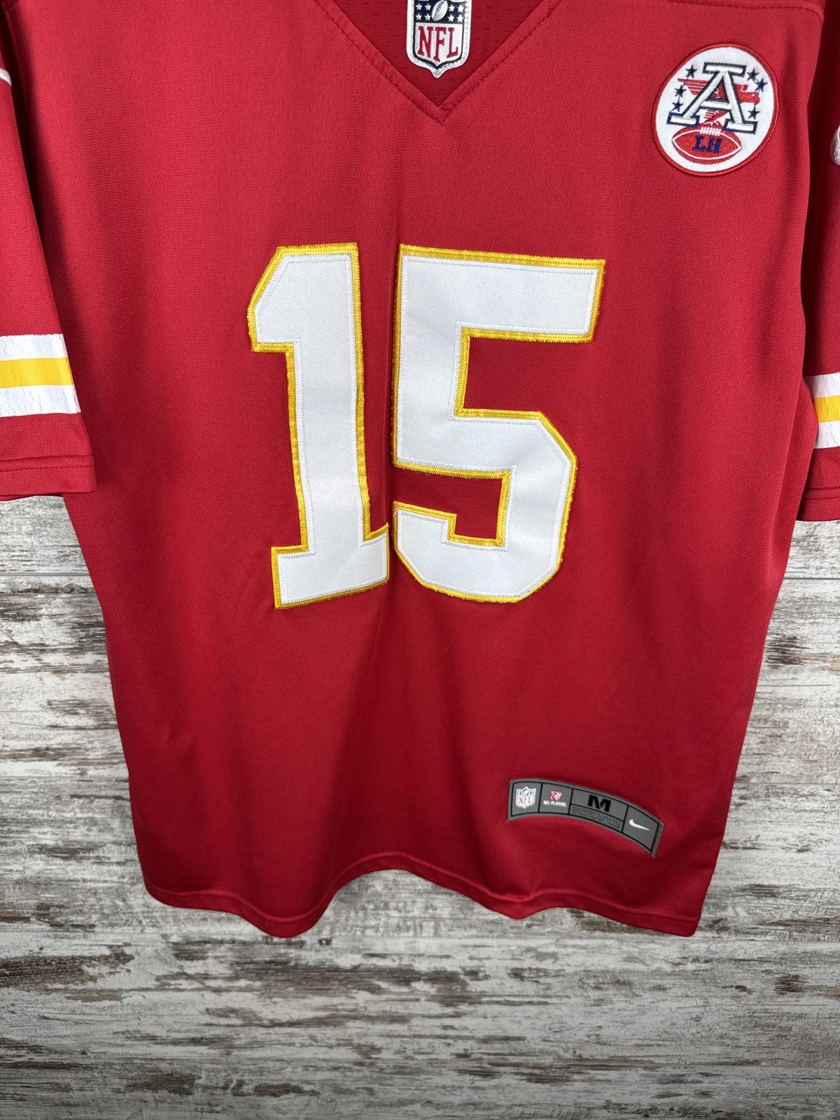 NFL × Nike × Vintage Mens Vintage Nike Kansas City Chiefs Mahomes 15 jersey nfl Size US M / EU 48-50 / 2 - 5 Thumbnail