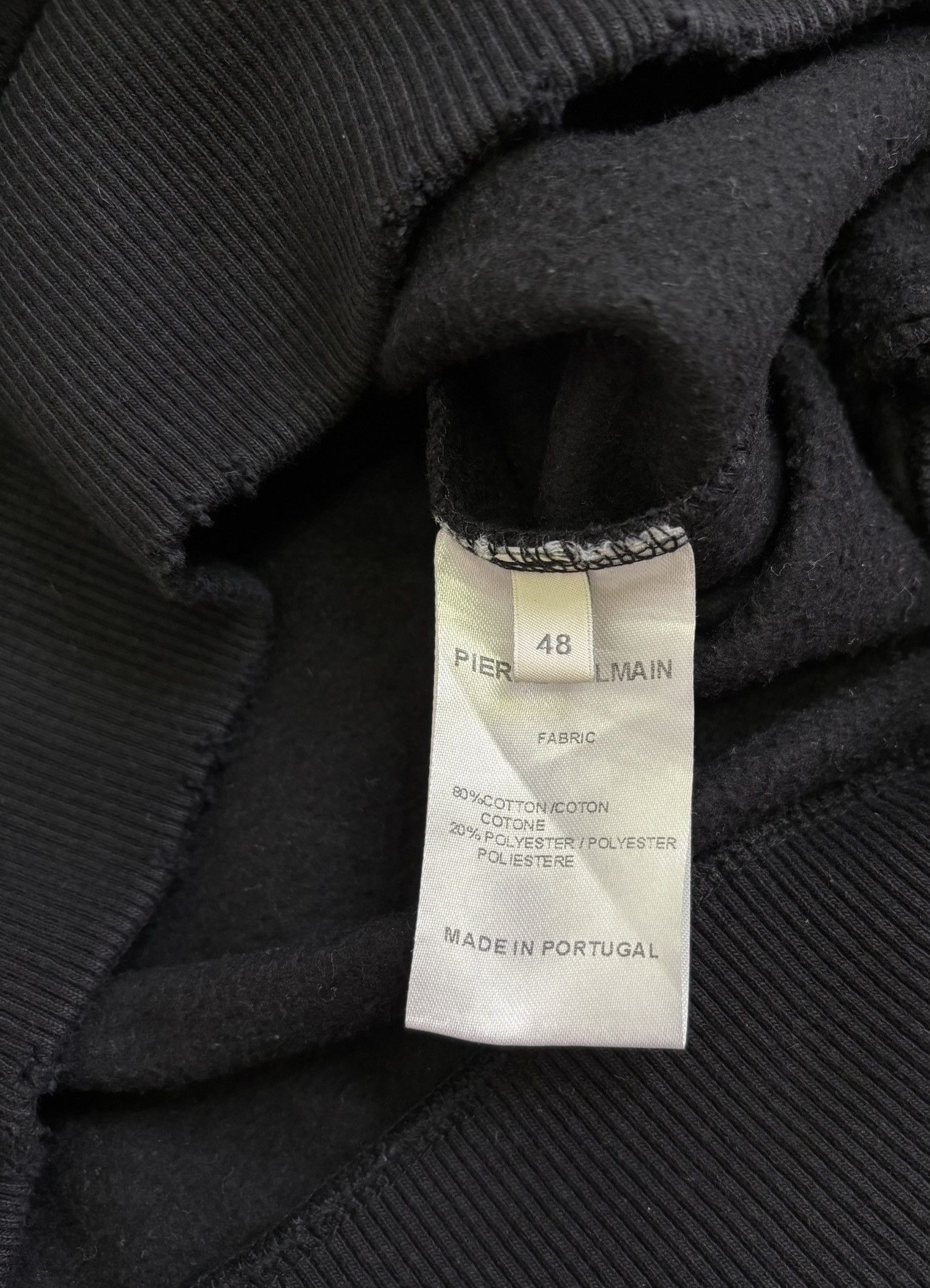 Pierre Balmain Pierre Balmain black sweatshirt size 48 Size US S / EU 44-46 / 1 - 11 Thumbnail