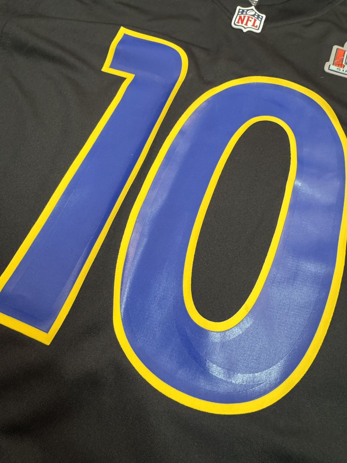 Super Bowl La Rams Basketball Jersey LA Rams Cooper Kupp #10 Super