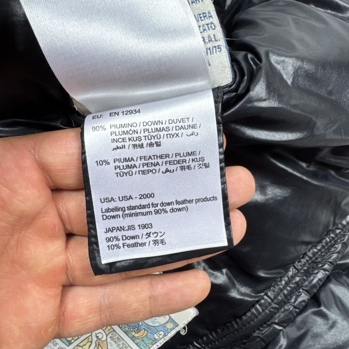 Moncler Women`s Moncler Berre Black Shiny Puffer Jacket Size 1 / S Size S / US 4 / IT 40 - 17 Thumbnail