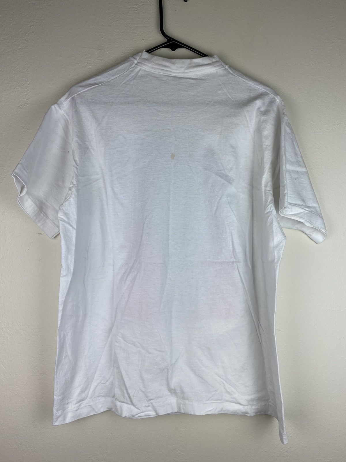 Vintage Vintage Single Stitch White NYC Statue Of Liberty T shirt Size US XL / EU 56 / 4 - 7 Thumbnail