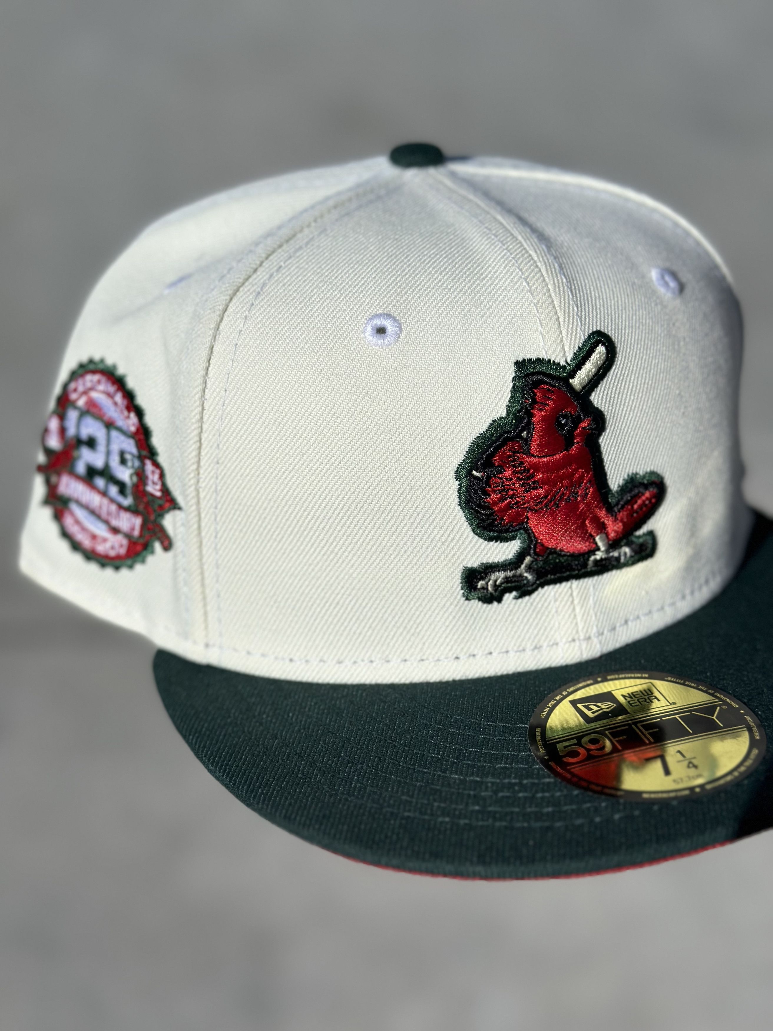 Hat Club 7 1/4 St. Louis Cardinals 125th Anniversary Fitted Size ONE SIZE - 1 Thumbnail