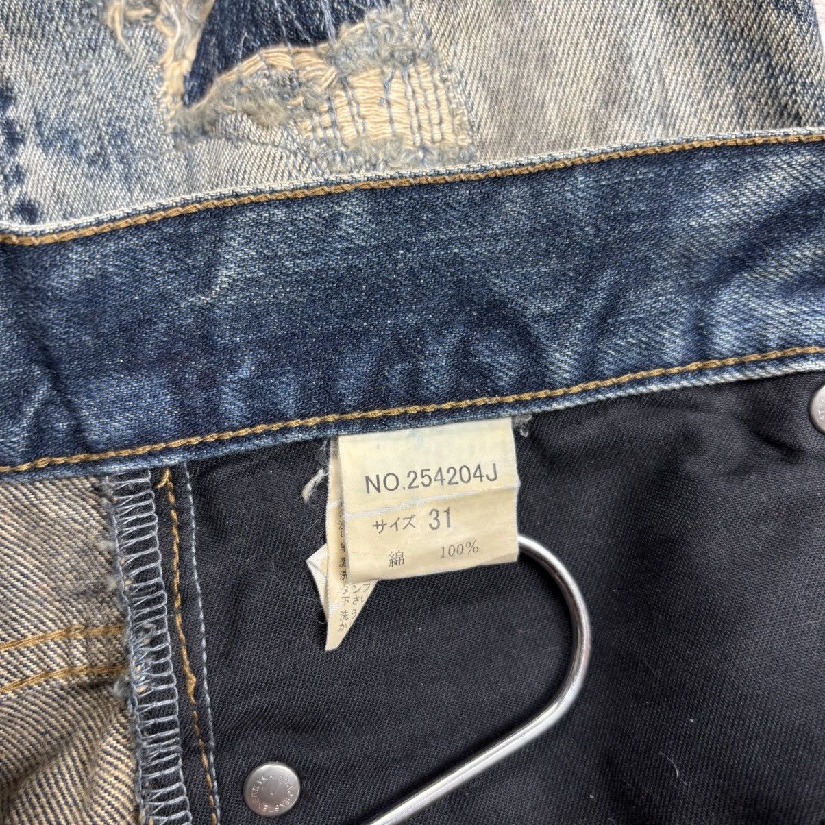 JACKROSE Archive Jackrose - Crash Denim Pants Size US 29 - 9 Thumbnail