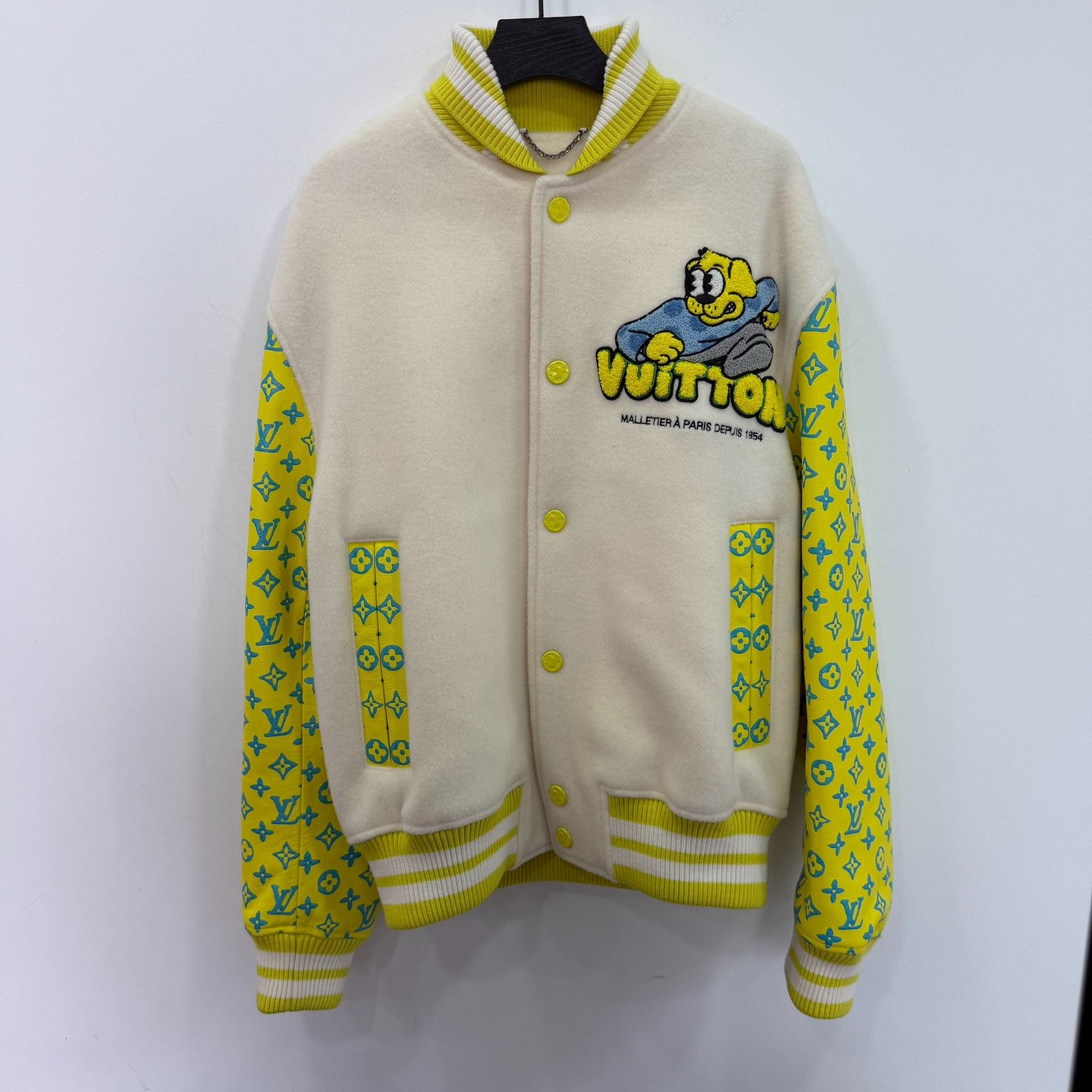 Louis Vuitton Louis Vuitton Retro Graphic Green Light Jacket xxs Men Size US XXS / EU 40 - 1 Thumbnail