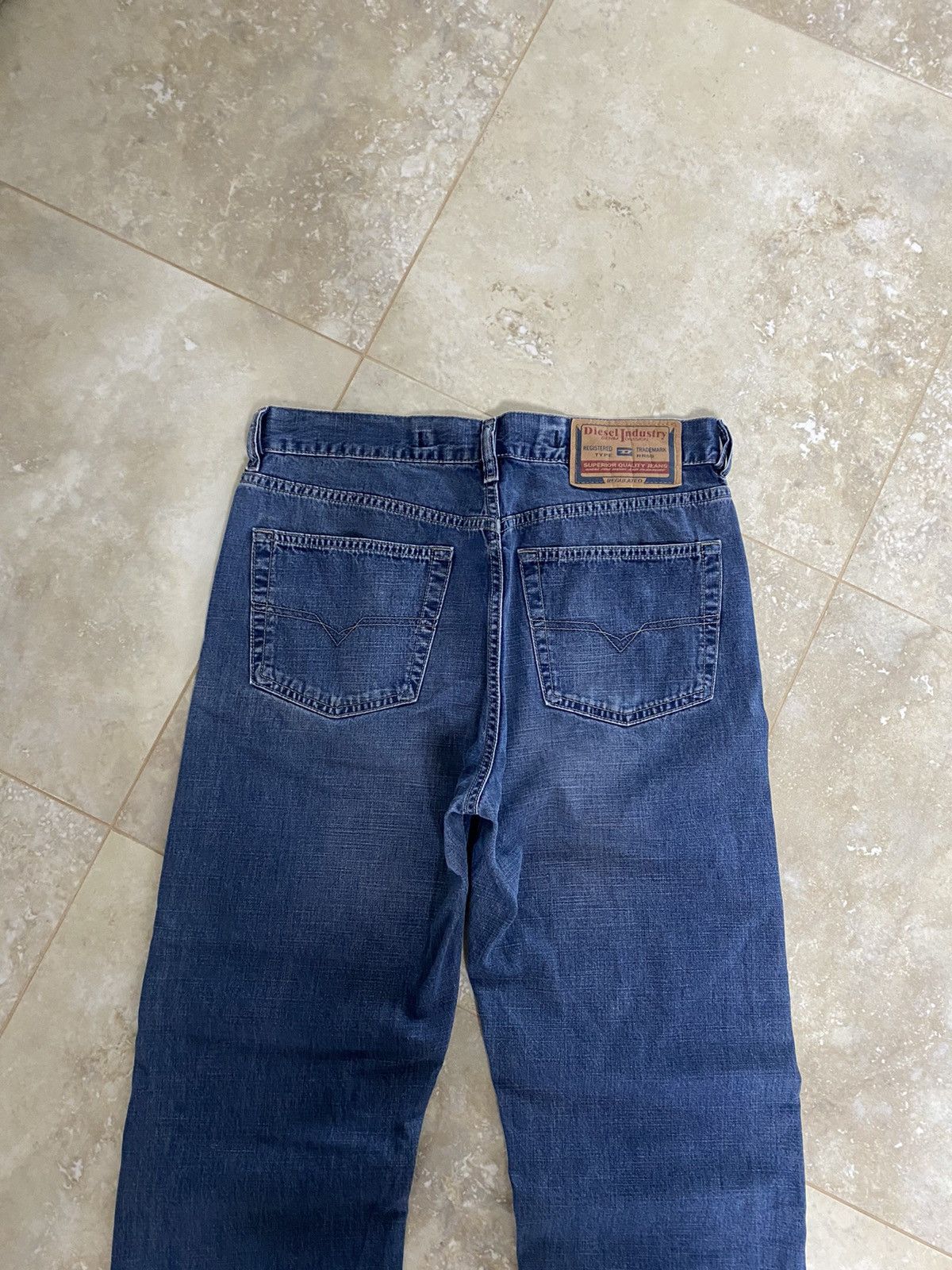 Diesel Diesel Vintage Relaxed Jeans Faded Japanese Y2KFlared Washed Size US 31 - 7 Thumbnail