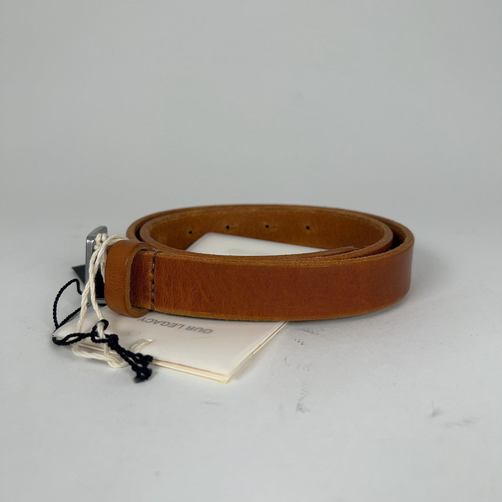 Our Legacy Our Legacy 'Speed' Leather Belt Size 26 - 2 Thumbnail