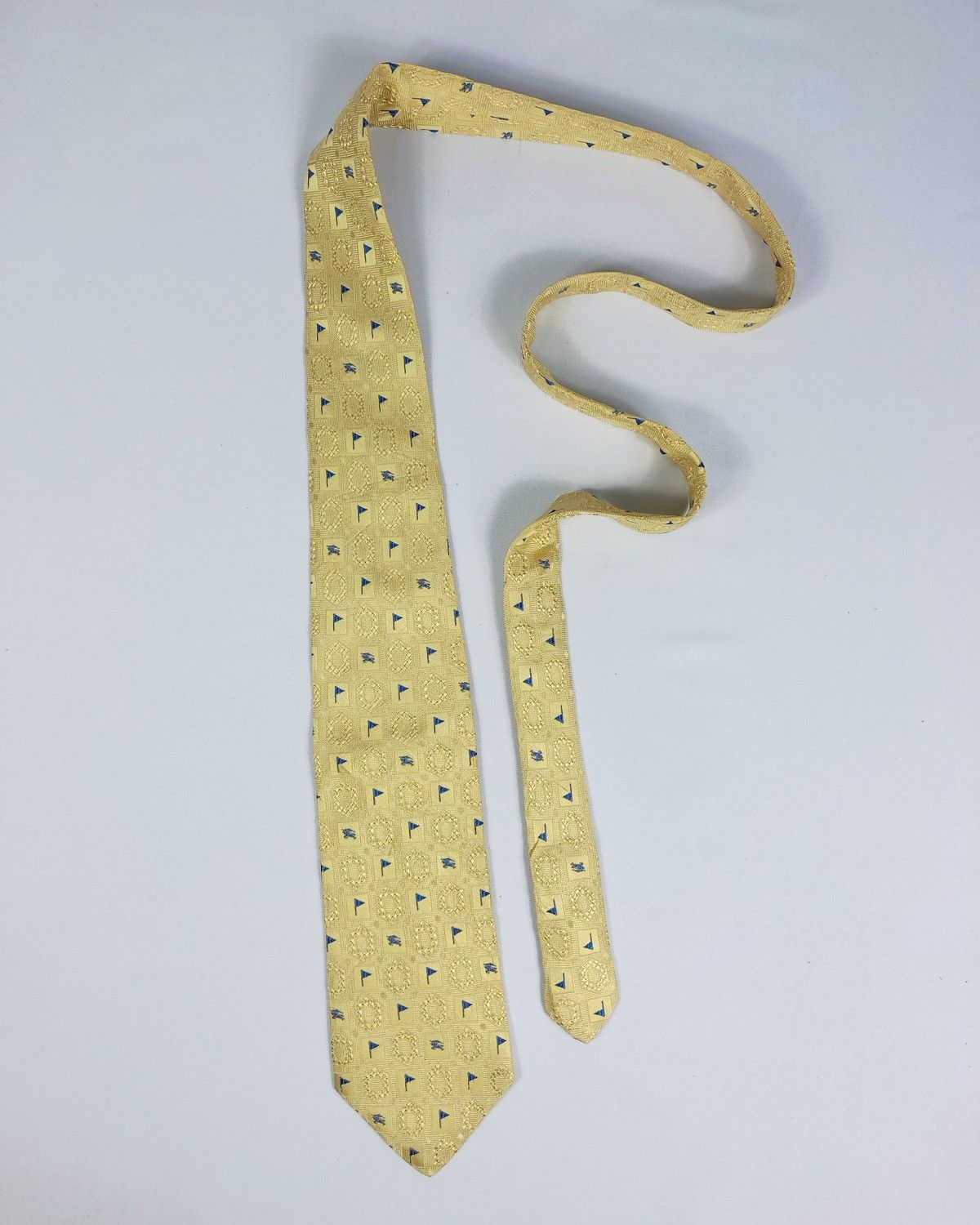 Burberry Prorsum Rare Vintage Burberrys Silk Tie Made in Italy Size ONE SIZE - 2 Thumbnail