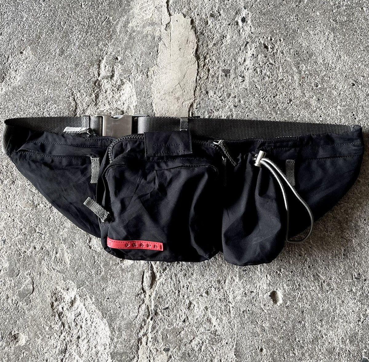 バッグ 1999SS PRADA SPORT archive Body bag Prada Archive Prada Sport - Utility Waist Bag / Multi-Zip