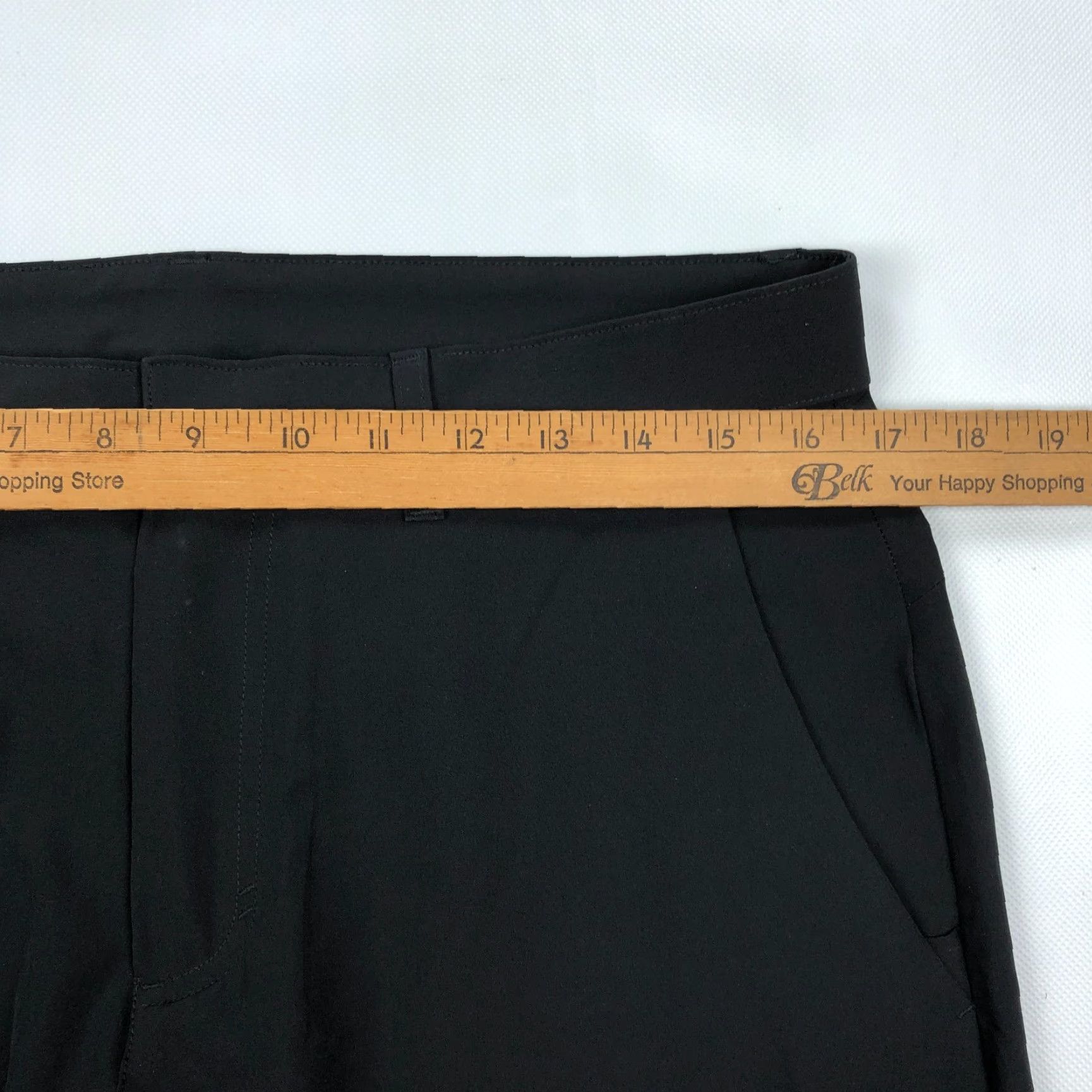 Fabletics Fabletics The Only Pants Slim Mens 33x34 Black Modern Chino Athletic Casual Workwear Urban Preppy City 9-5 Mens Size US 33 - 7 Thumbnail