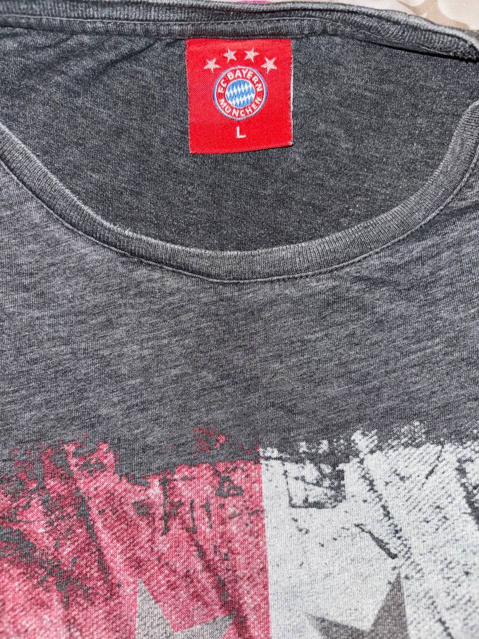 Vintage Original FC Bayern Munich Champion German T-shirt gray L Size US L / EU 52-54 / 3 - 9 Thumbnail