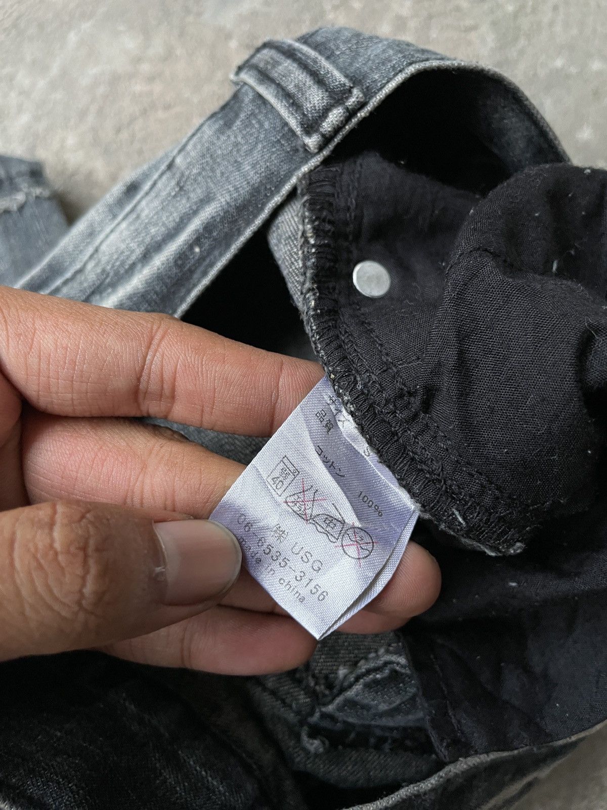 Japanese Brand Black baccara japanese brand bondage jeans Size US 28 / EU 44 - 9 Thumbnail