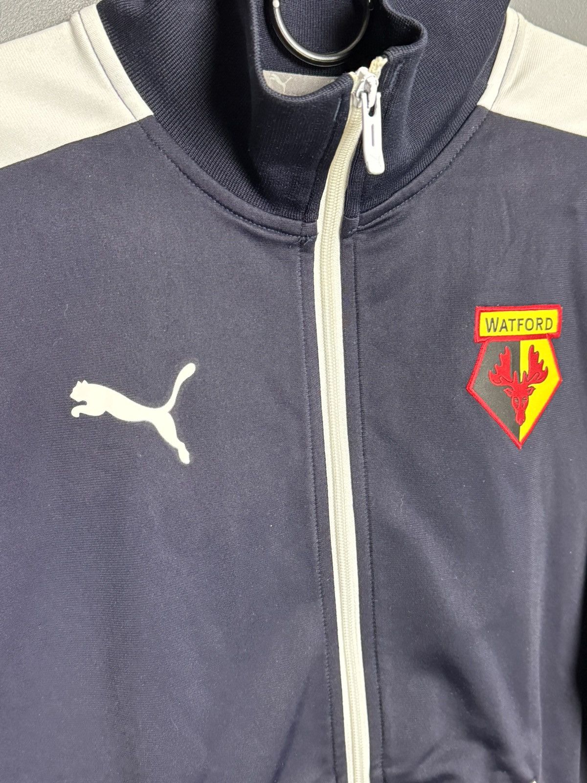 Puma Watford Training Football Jacket Sweatshirt Size US S / EU 44-46 / 1 - 3 Thumbnail