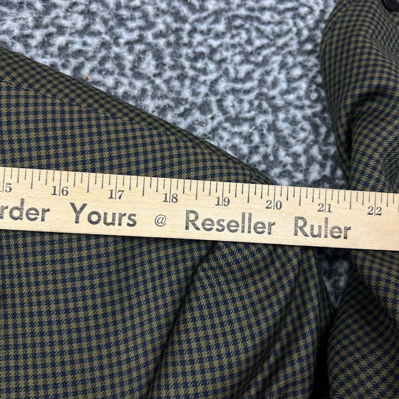 Nautica Vintage Nautica Blazer Men 44L Houndstooth 3 Button Wool Size 44L - 6 Thumbnail
