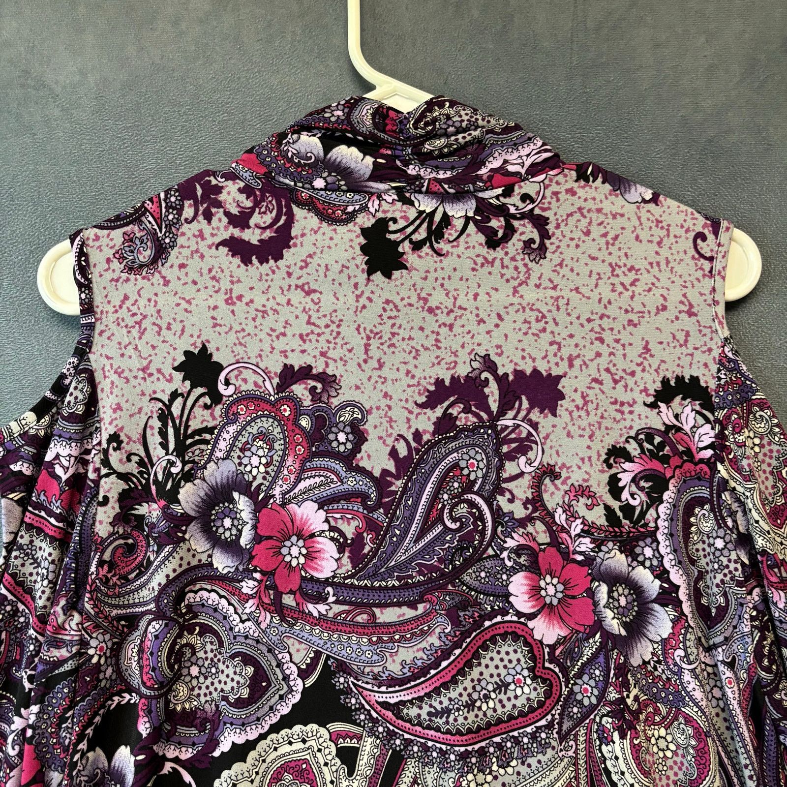 Other QVC Susan Graver Blouse Mock Turtleneck Neck Peek a Boo Size S / US 4 / IT 40 - 7 Thumbnail