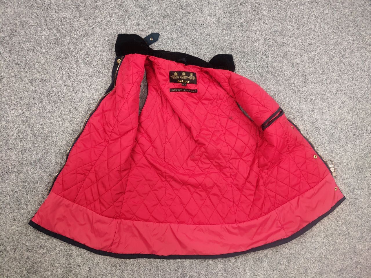 Barbour Barbour International Gold Navy Rainbow Vest Jacket Size M / US 6-8 / IT 42-44 - 12 Thumbnail