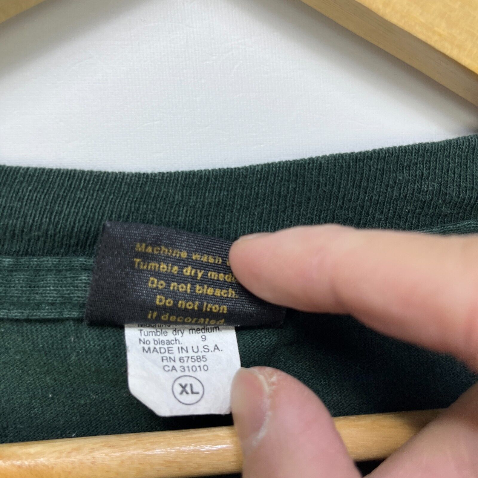 DC × Vintage Vintage 90s Green Lantern Single Stitch XL Changes DC Comics Size US XL / EU 56 / 4 - 5 Thumbnail