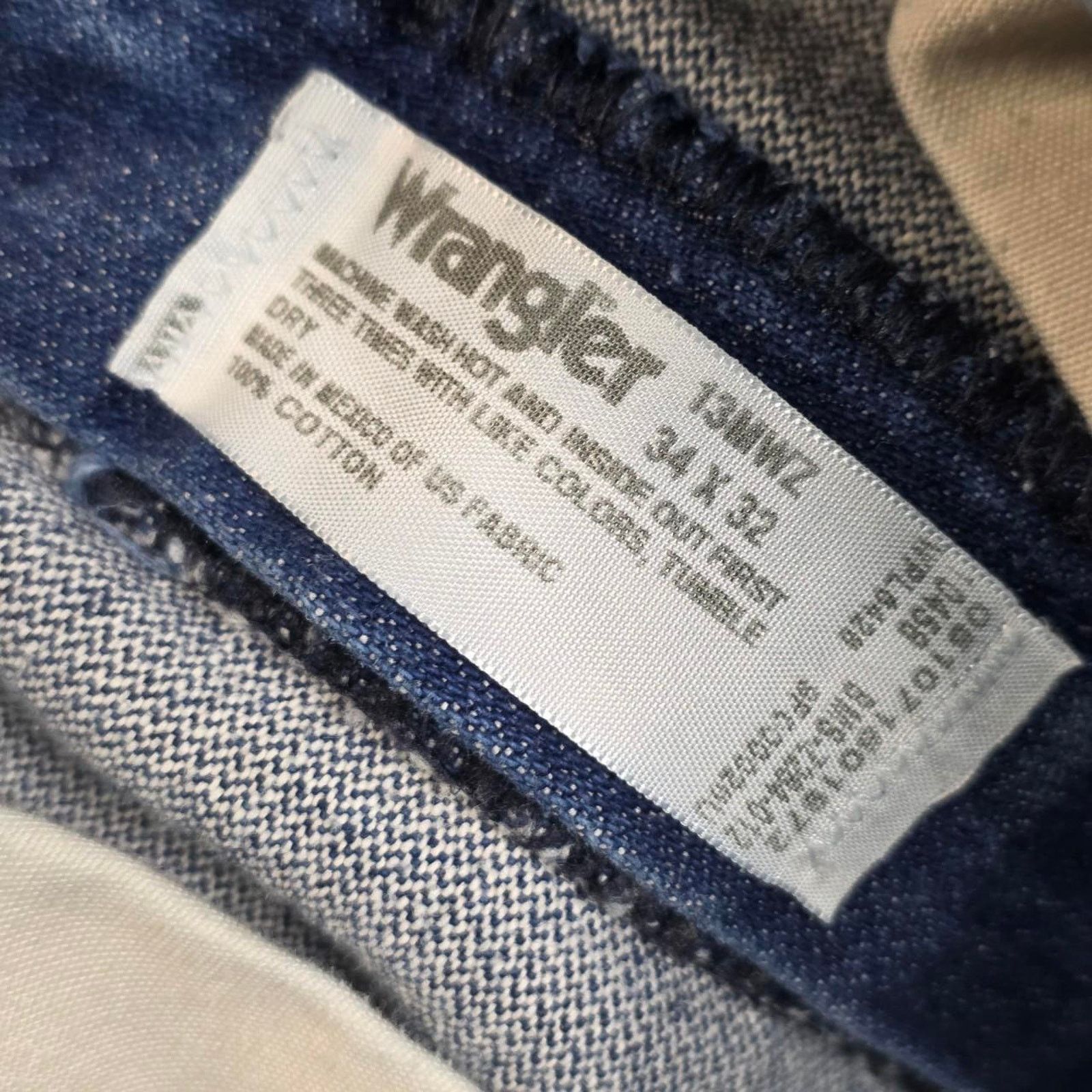 Wrangler Wrangler Classic Blue Jeans Cowboy Straight Leg Cotton Denim Size US 32 / EU 48 - 5 Thumbnail