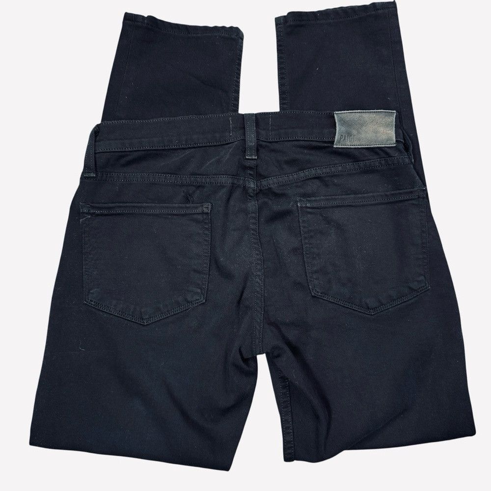 Paige PAIGE Croft Jeans in Black Shadow Size 29 Size US 29 - 4 Thumbnail