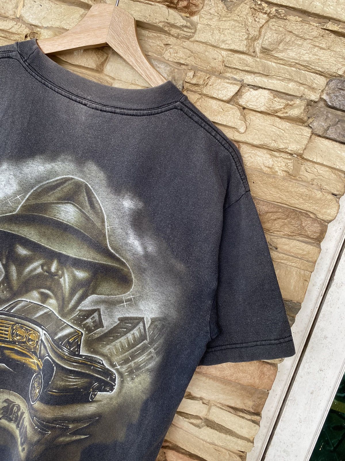 Vintage 1997 Atzlan Mr Blvd Graphics Tees Faded Vintage Size US M / EU 48-50 / 2 - 8 Thumbnail