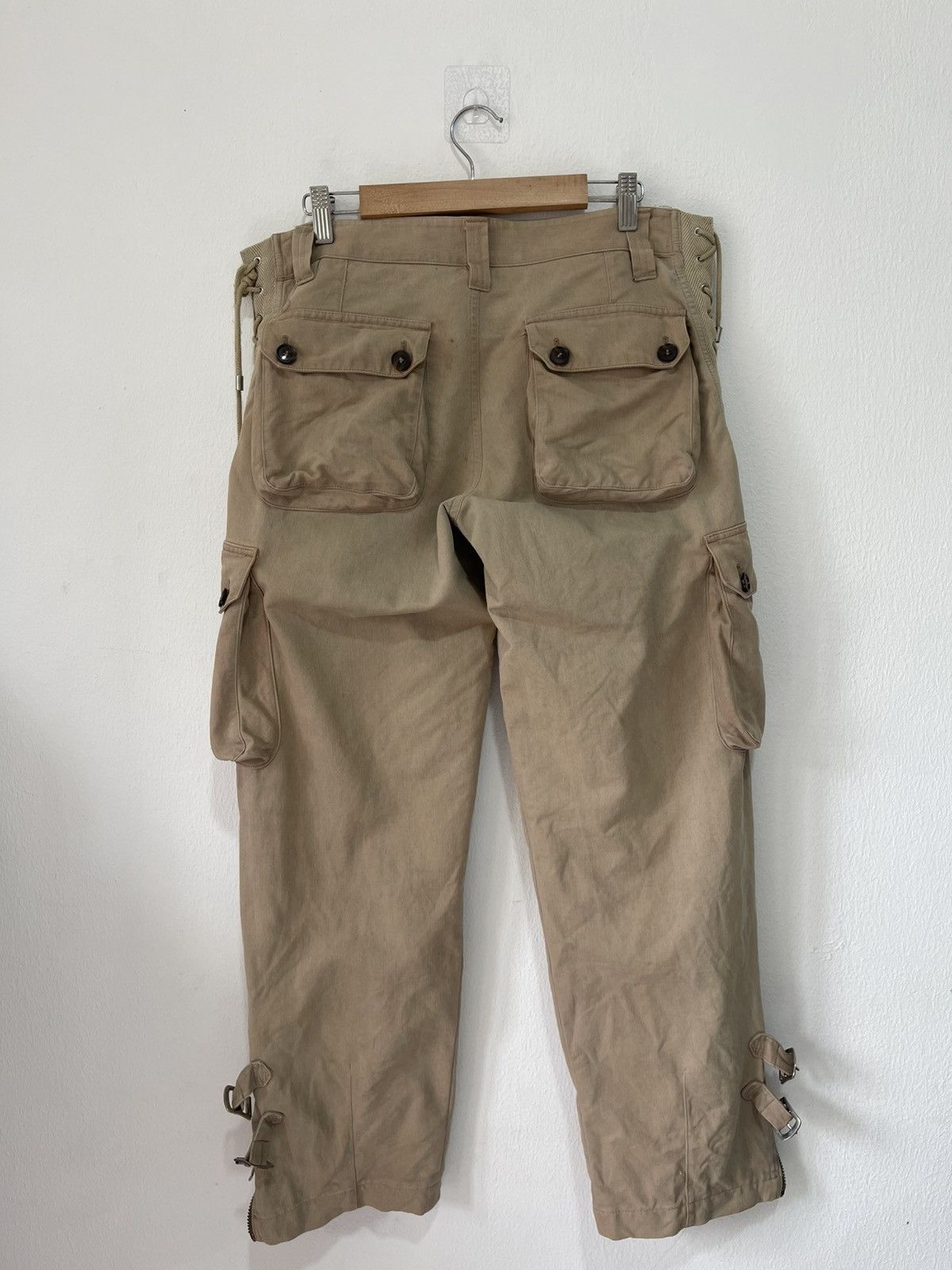 Dolce & Gabbana 2000s Dolce & Gabbana 3D Cargo Pants Size US 32 / EU 48 - 17 Thumbnail