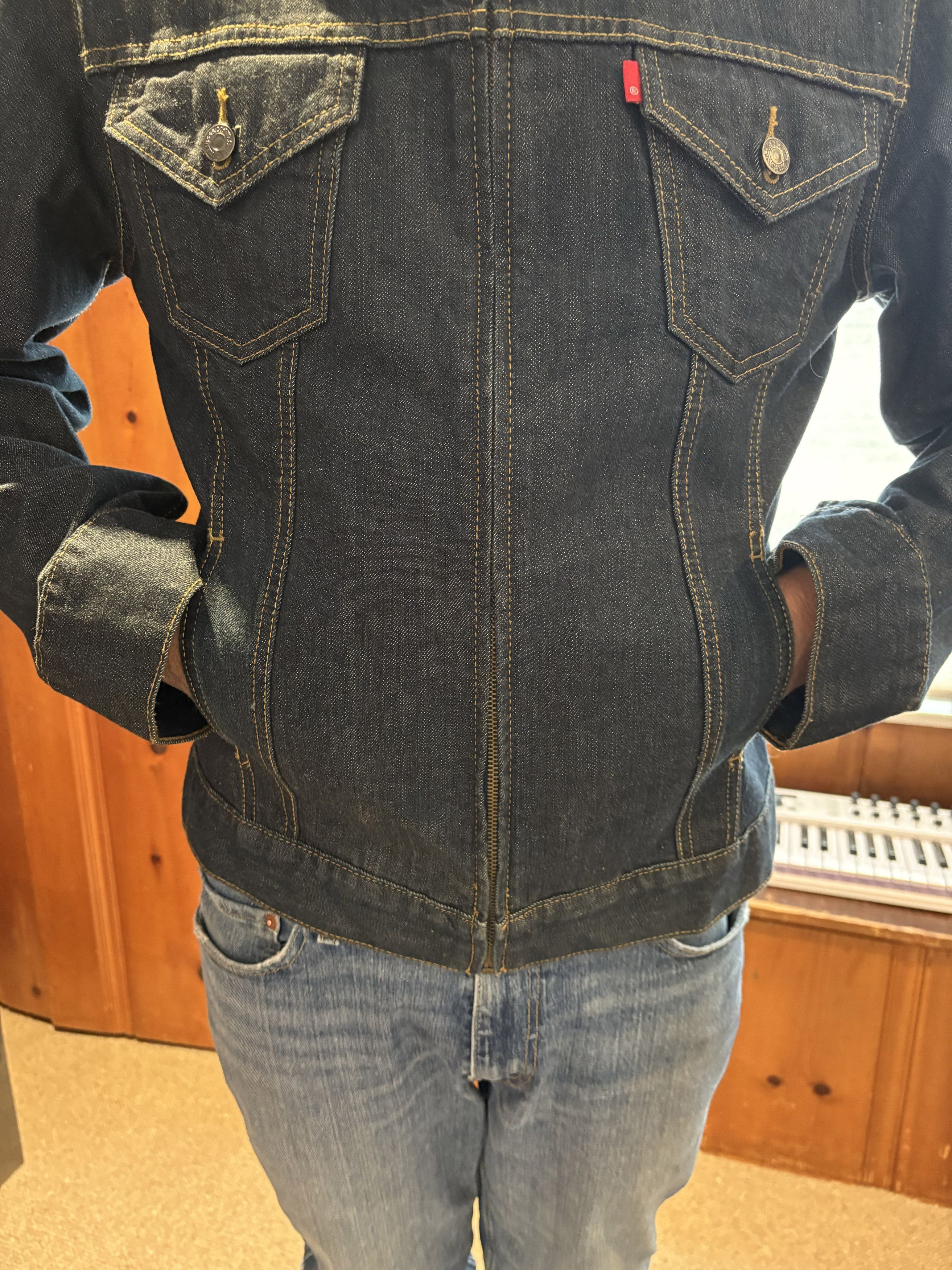 Levi's Levi's Motorcycle Jacket - 1990's Mint Size US L / EU 52-54 / 3 - 8 Thumbnail