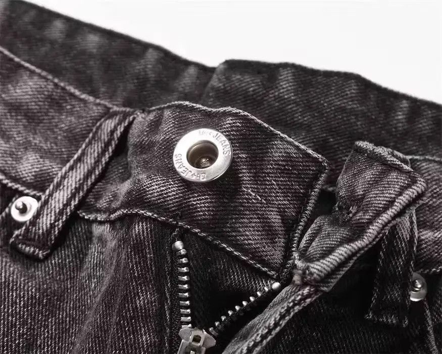 Japanese Brand Cleanfit yuppie washed faded jeans Size US 33 - 5 Thumbnail