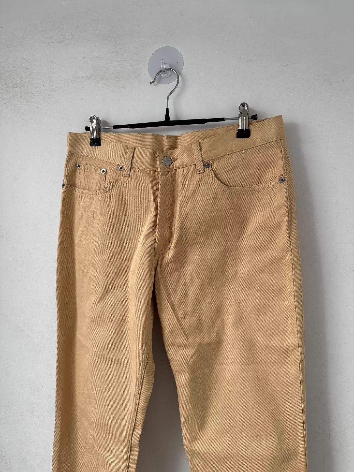 Helmut Lang Helmut Lang Raw Silk Denim Bootcut Jeans 30 NWT Size US 30 / EU 46 - 2 Thumbnail