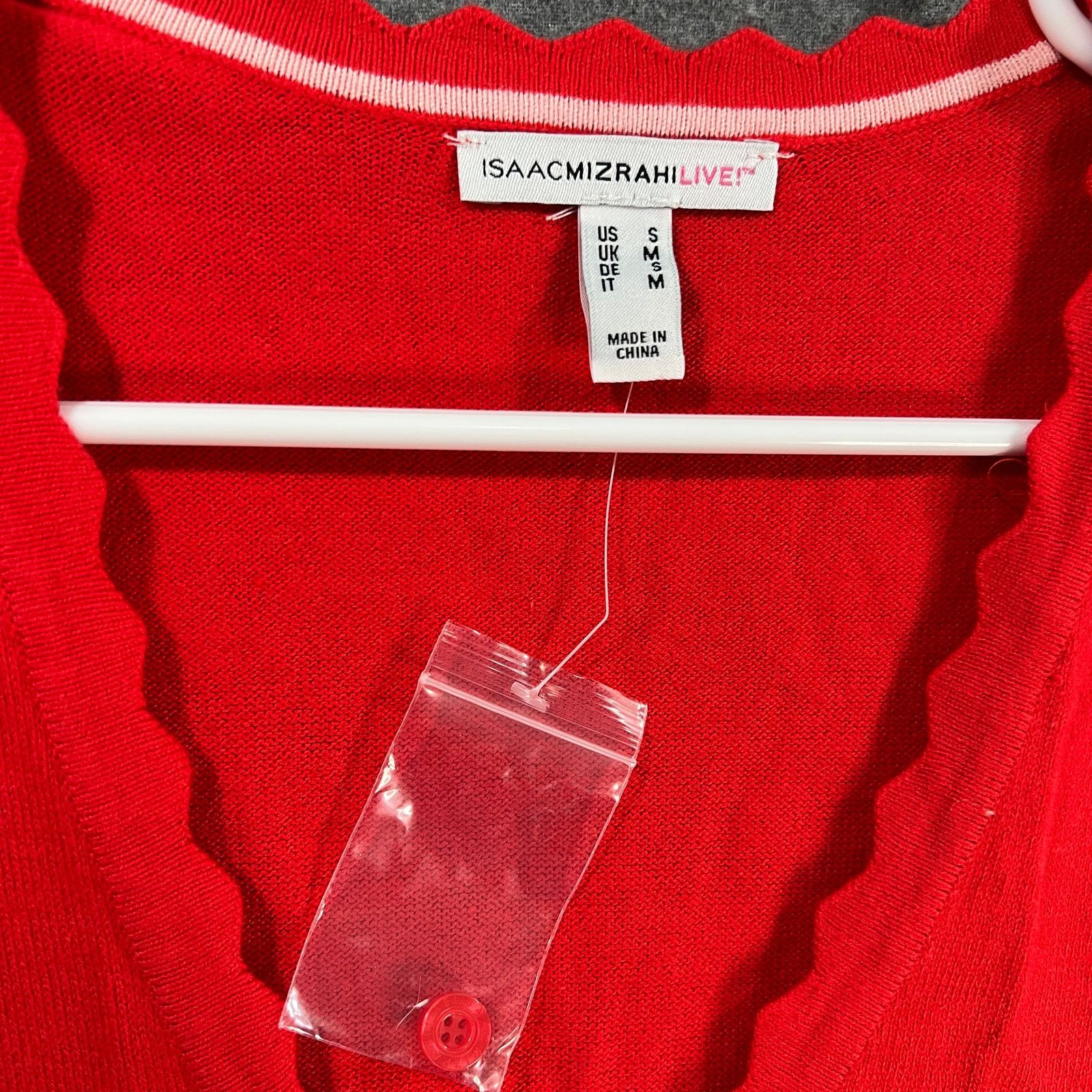 Isaac Mizrahi Isaac Mizrahi Live 3/4 Sleeve Sweater Cardigan Bright Size S / US 4 / IT 40 - 3 Thumbnail