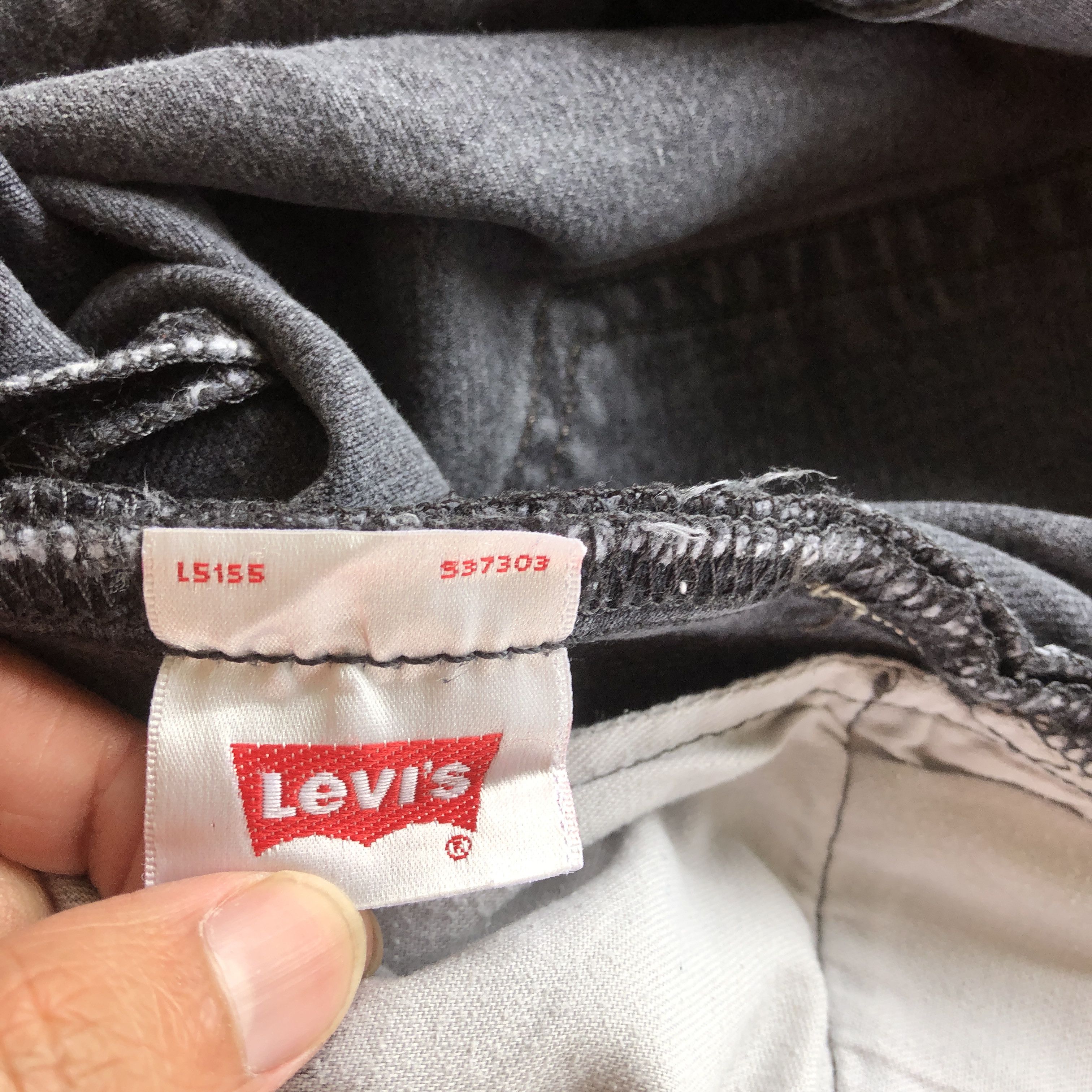 Levi's Vintage Levis 501 Jeans Super Black Levi's Stonewash Denim Size US 34 / EU 50 - 10 Thumbnail