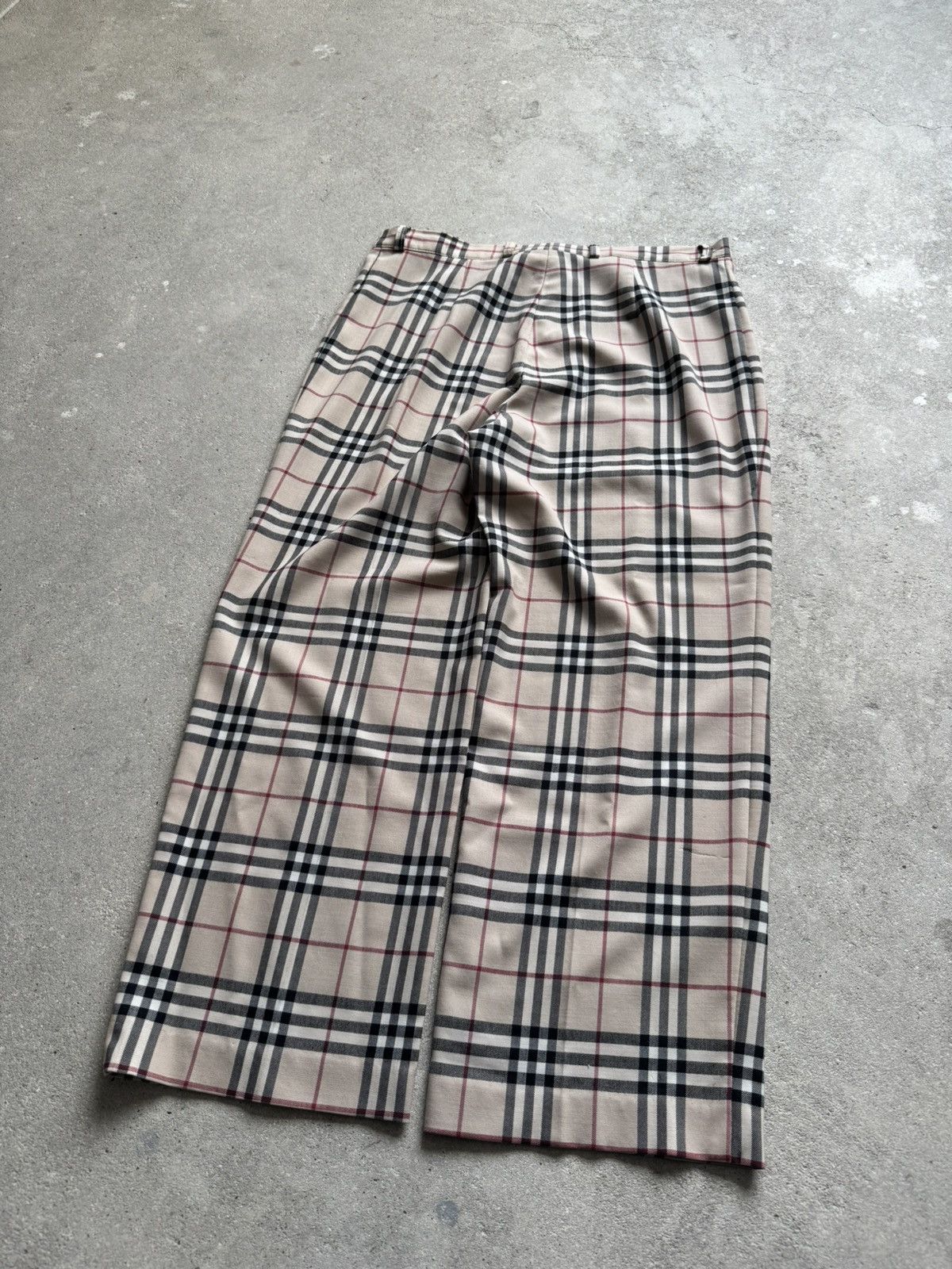 Burberry Vintage Burberry Pants Plaid Nova Check Wool Size US 34 / EU 50 - 3 Thumbnail