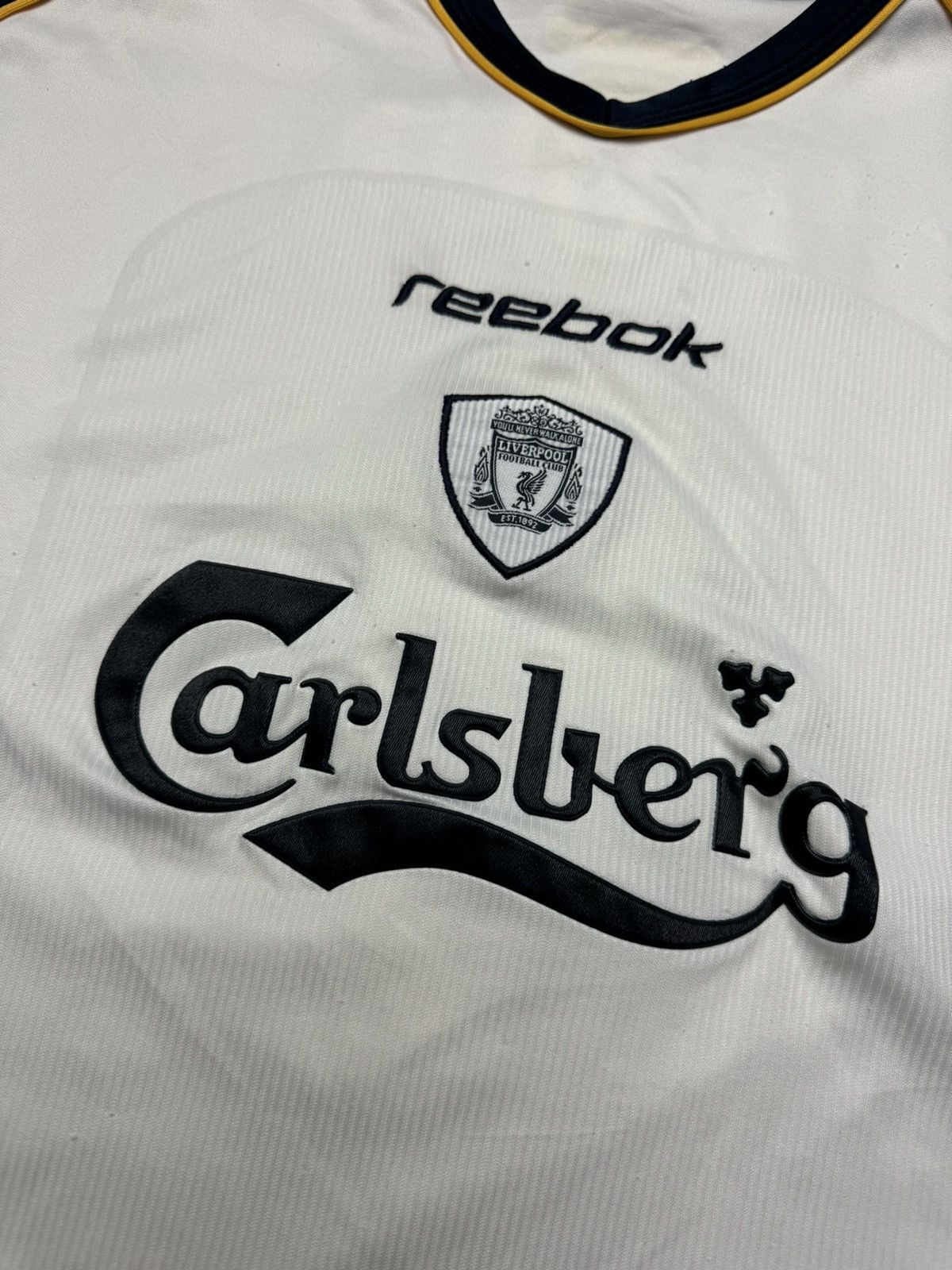 Reebok × Vintage Rare vintage Reebok Liverpool #9 Diuf soccer jersey y2k Size US L / EU 52-54 / 3 - 5 Thumbnail
