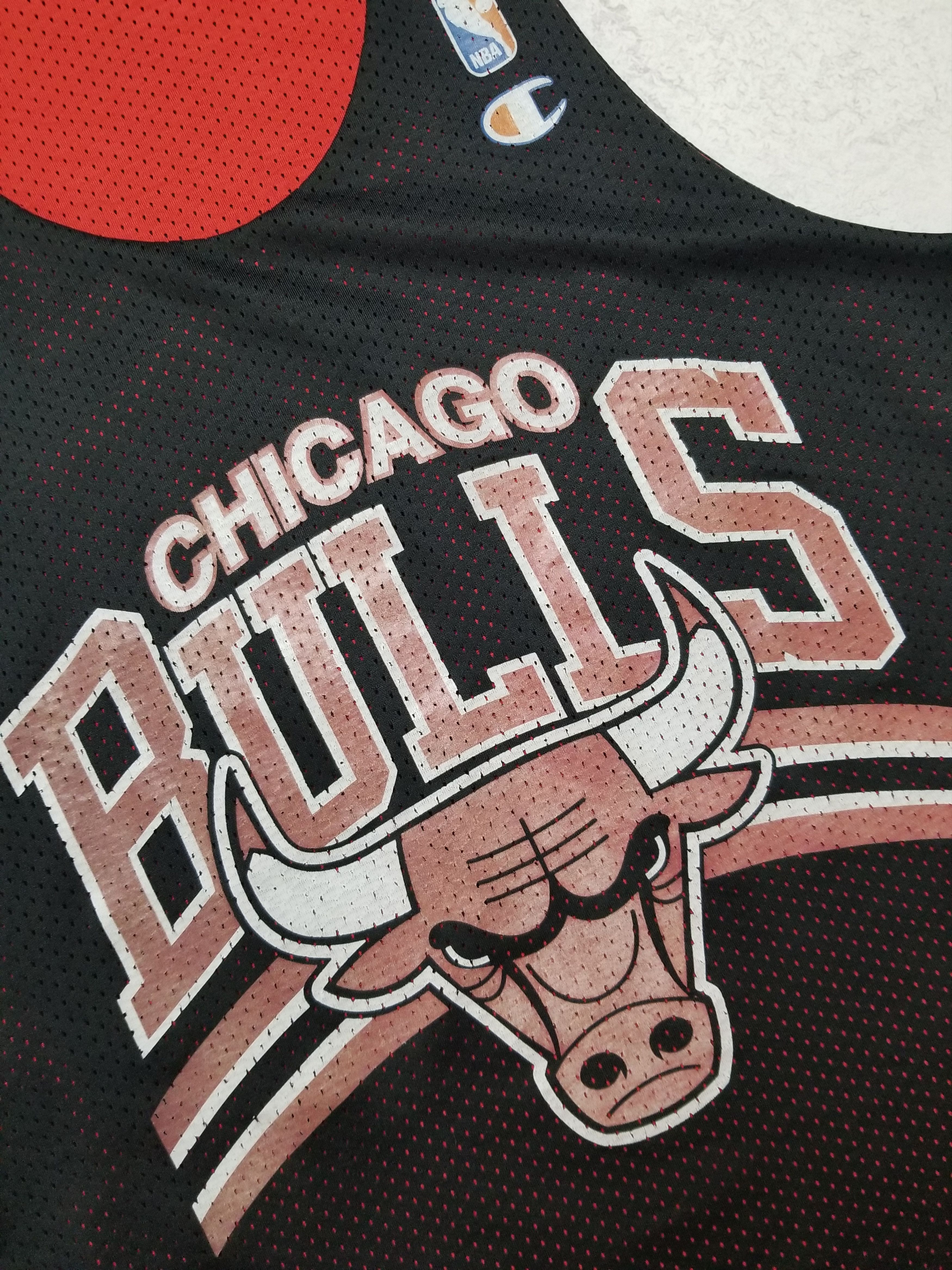 Champion VTG Reversible Chicago Bulls NBA Basketball Jersey Size US XXS / EU 40 - 13 Thumbnail