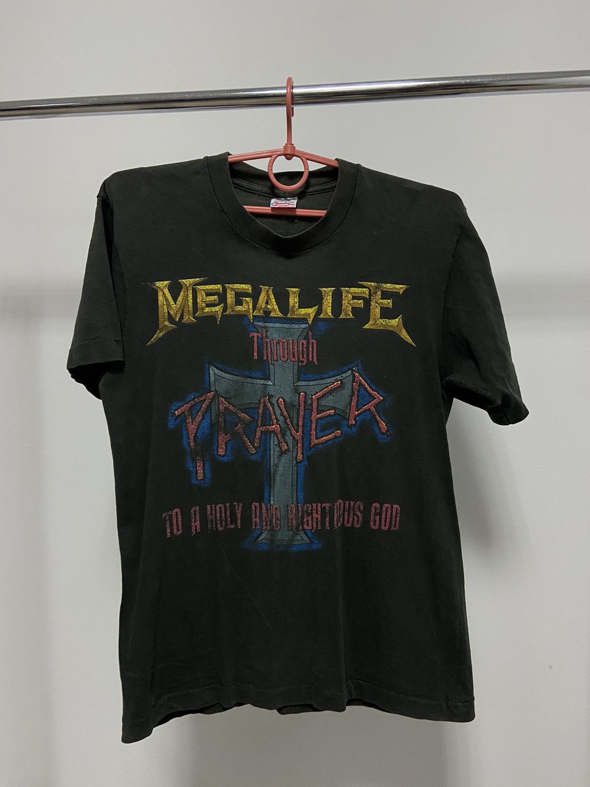 Other Megalife Through Prayer Vintage Big Logo T-shirt 90s Size US M / EU 48-50 / 2 - 1 Thumbnail