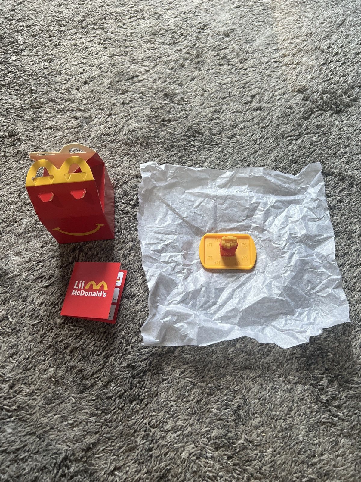 Hypebeast 2025 Lil McDonald’s Happy Meal Kids Fries Miniature Size ONE SIZE - 1 Thumbnail