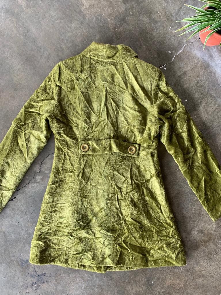 Japanese Brand × Vintage VTG Grey Magic Faux Fur Long Coat For Women Size S / US 4 / IT 40 - 9 Thumbnail