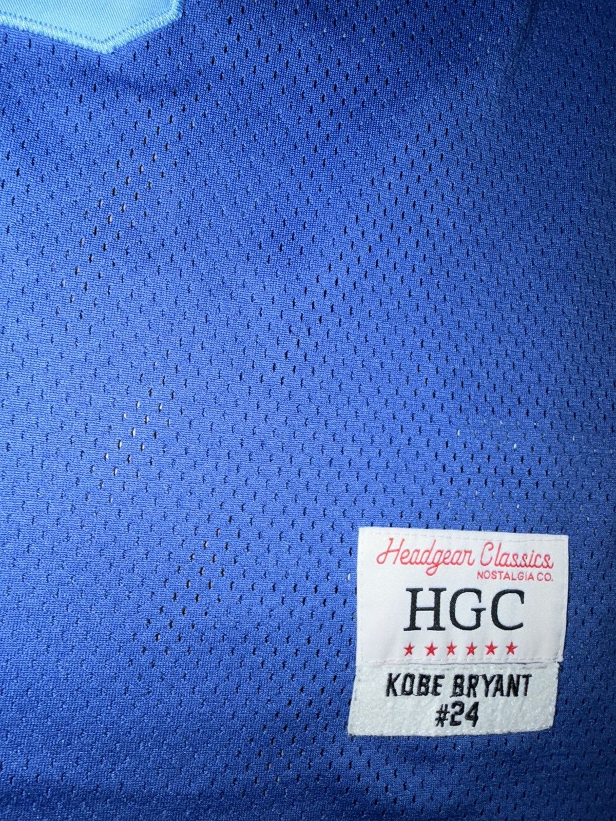 NBA Kobe Bryant Legend Dodger Blue #8 Headgear Classics Jersey Size US S / EU 44-46 / 1 - 5 Thumbnail